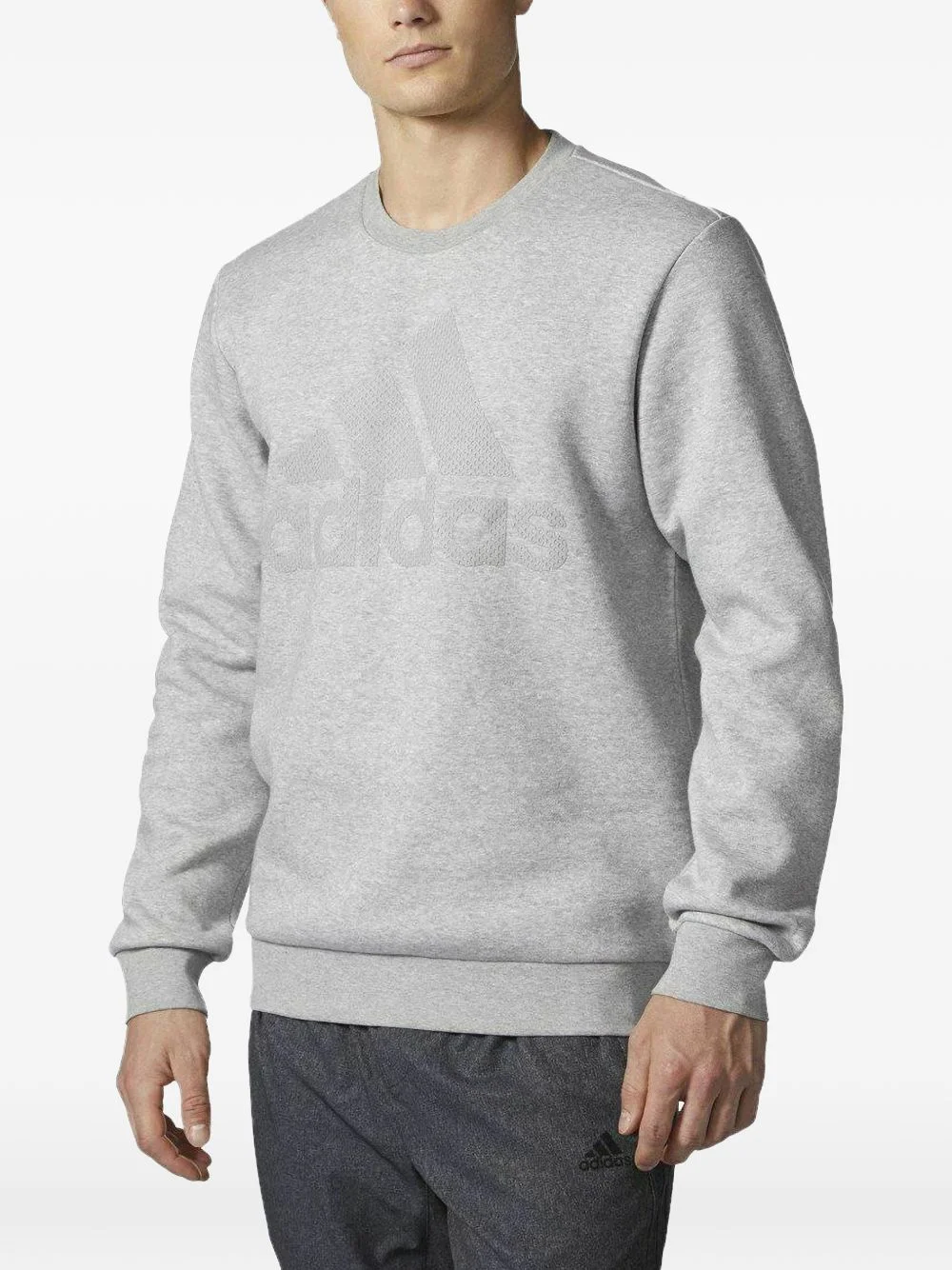 3-stripe logo sweatshirt - 1