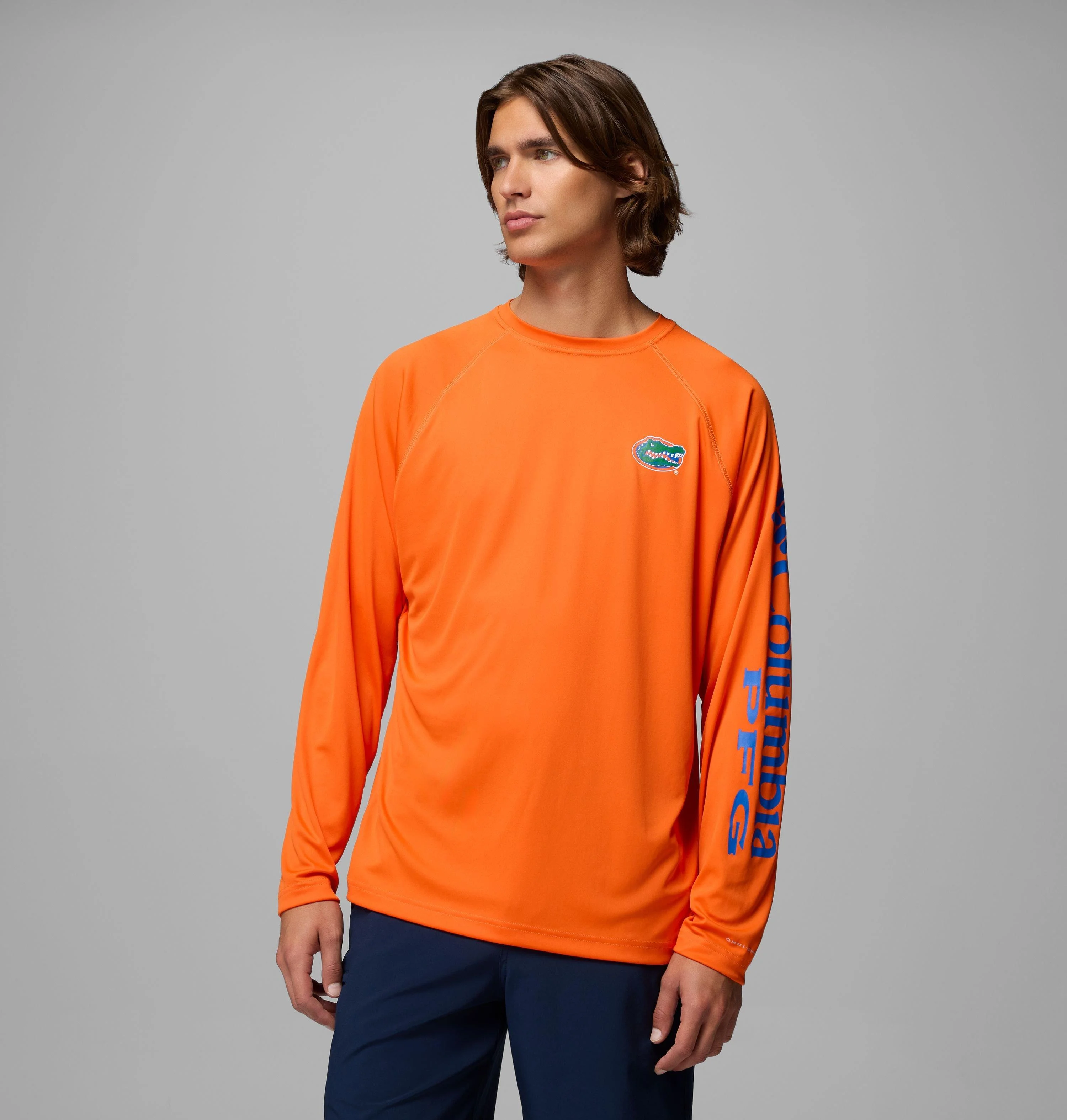 Men's Collegiate PFG Terminal Tackle Long Sleeve Shirt - Florida - 1