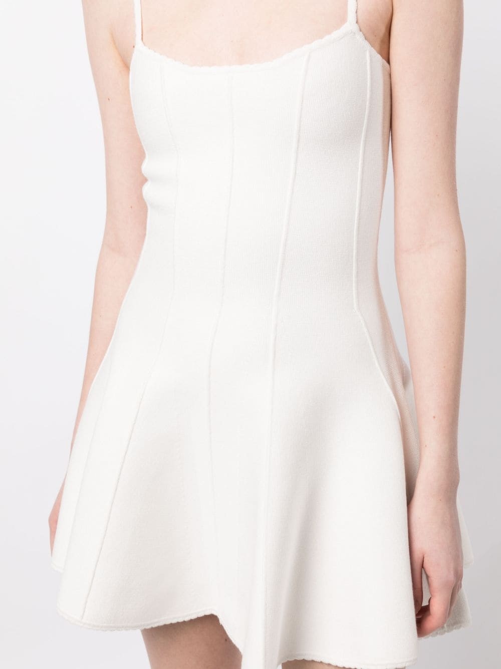 flared corset-style dress - 5