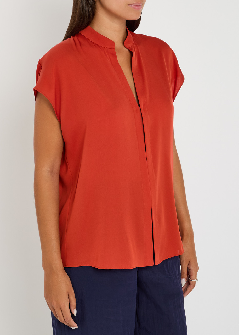 Vince Stretch-silk Blouse - 2