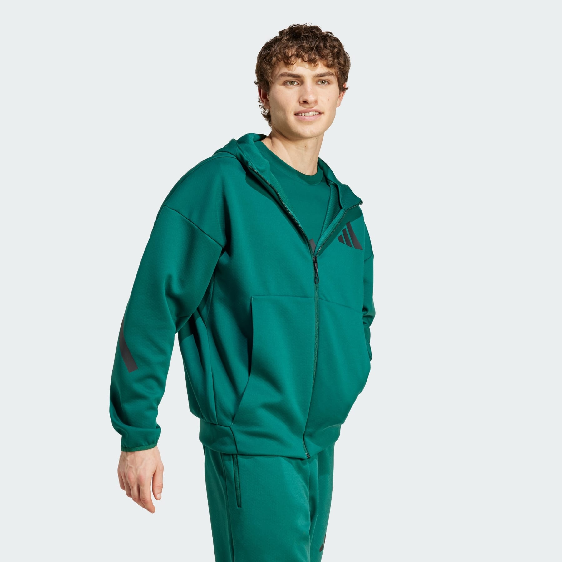 Z.N.E. Full-Zip Hooded Track Jacket - 4