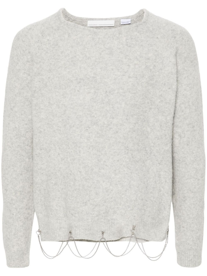 crystal-embellished wool-blend jumper 1