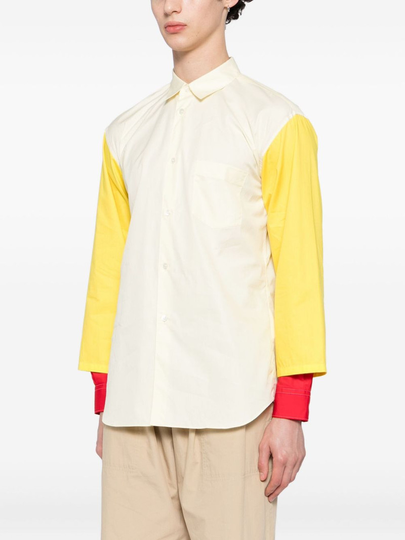 colour-block pocket shirt 3