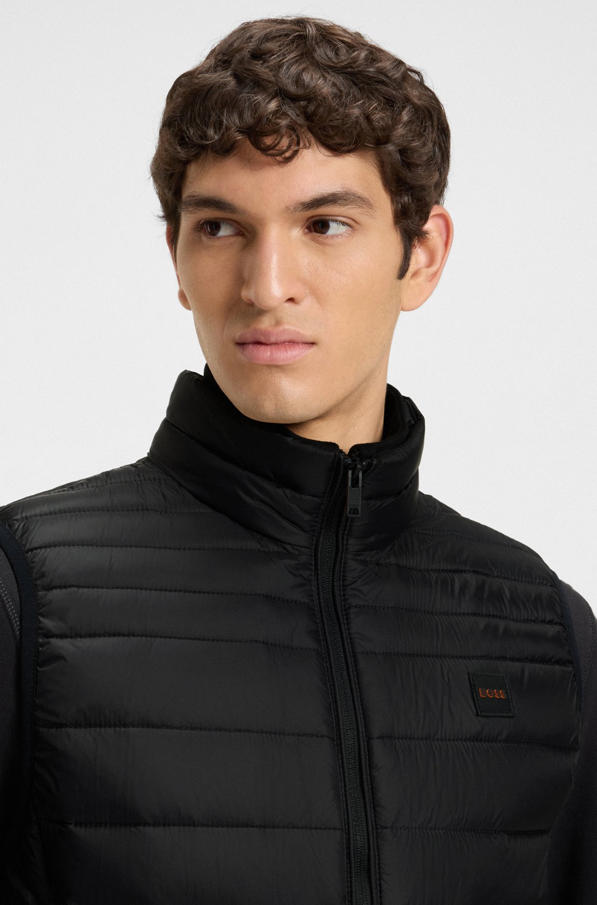 PACKABLE DOWN GILET IN WATER-REPELLENT FABRIC - 5