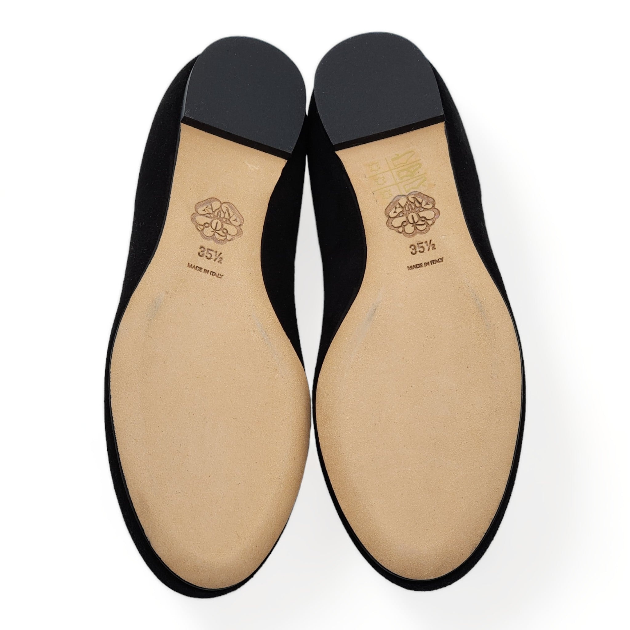 Alexander McQueen Skull Ballerinas Black - Velvet - Black - 35.5 - 5