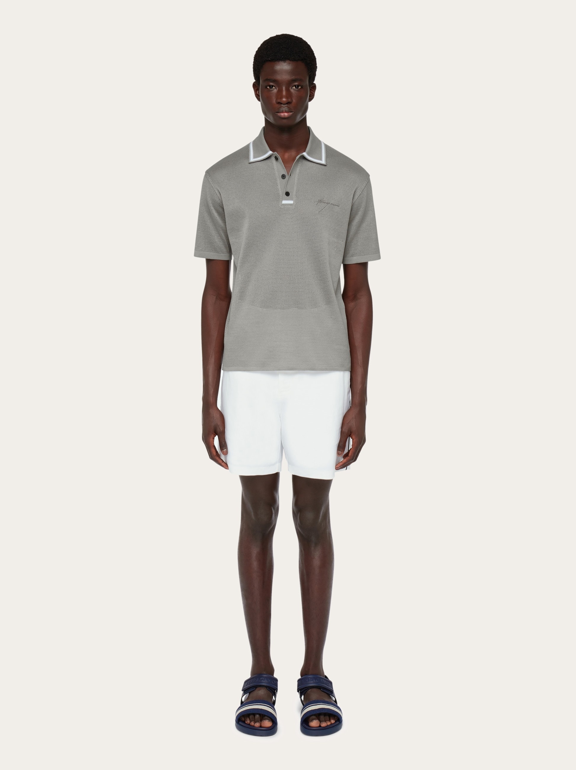 Short sleeved polo shirt - 5