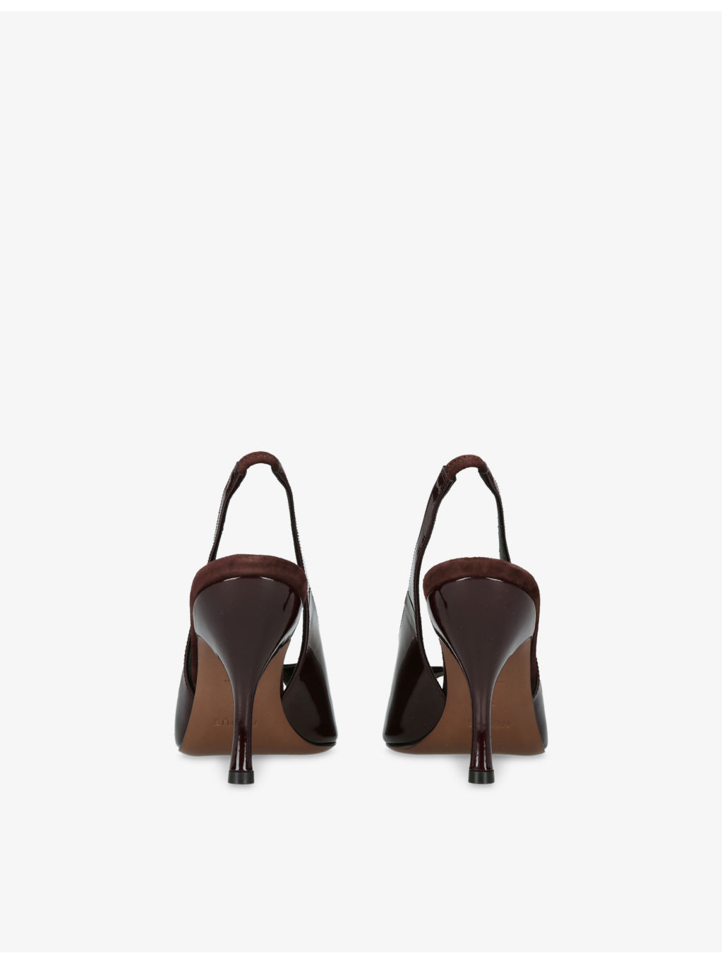 Hamal Patent-Leather Slingback Courts - 4