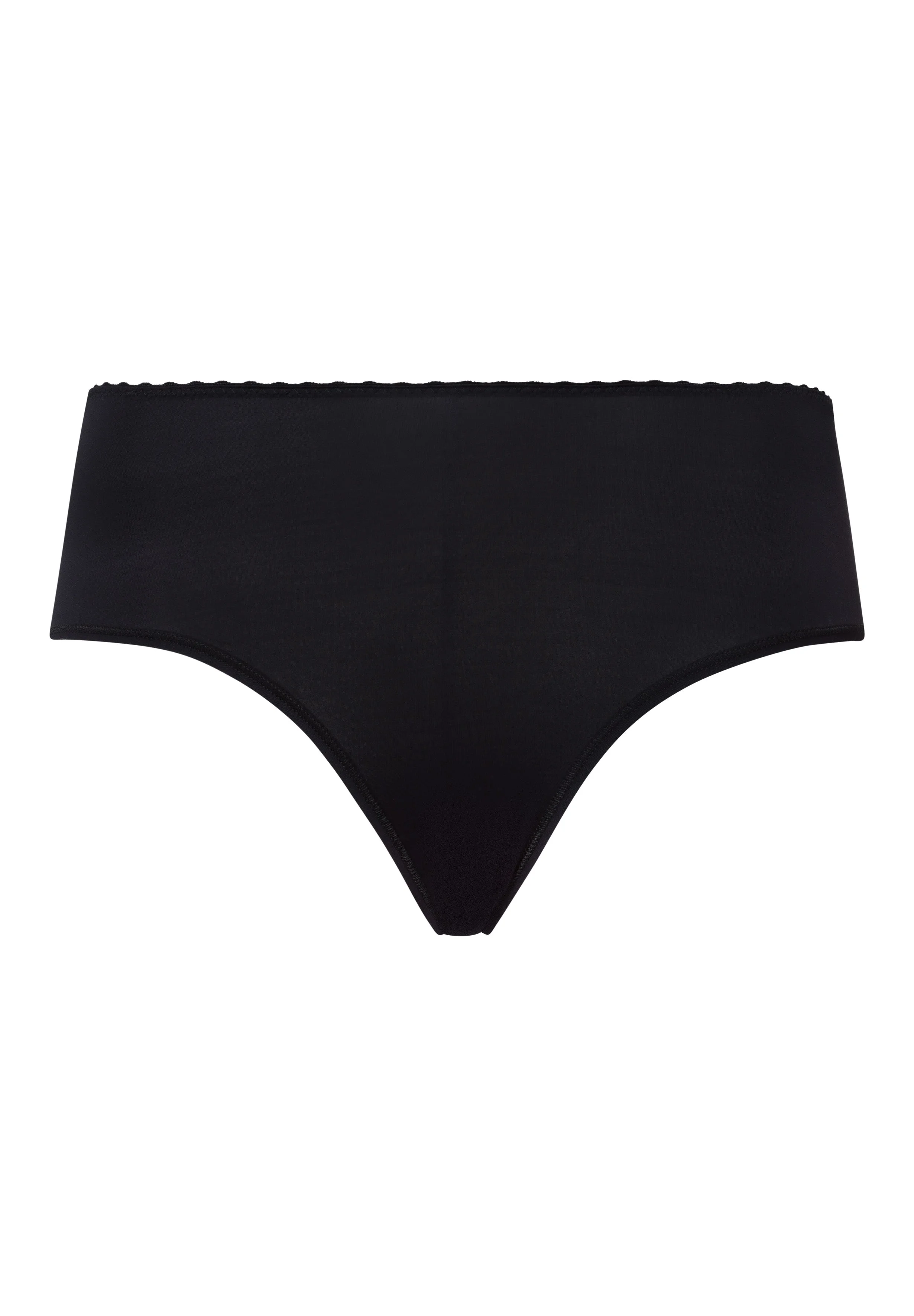 Satin Deluxe Satin Jersey High Cut Brief - 1
