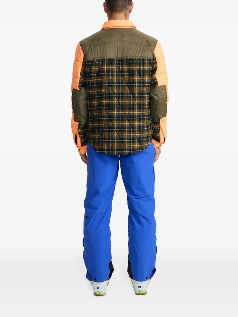 Loge Peak quilted shirt jacket 3