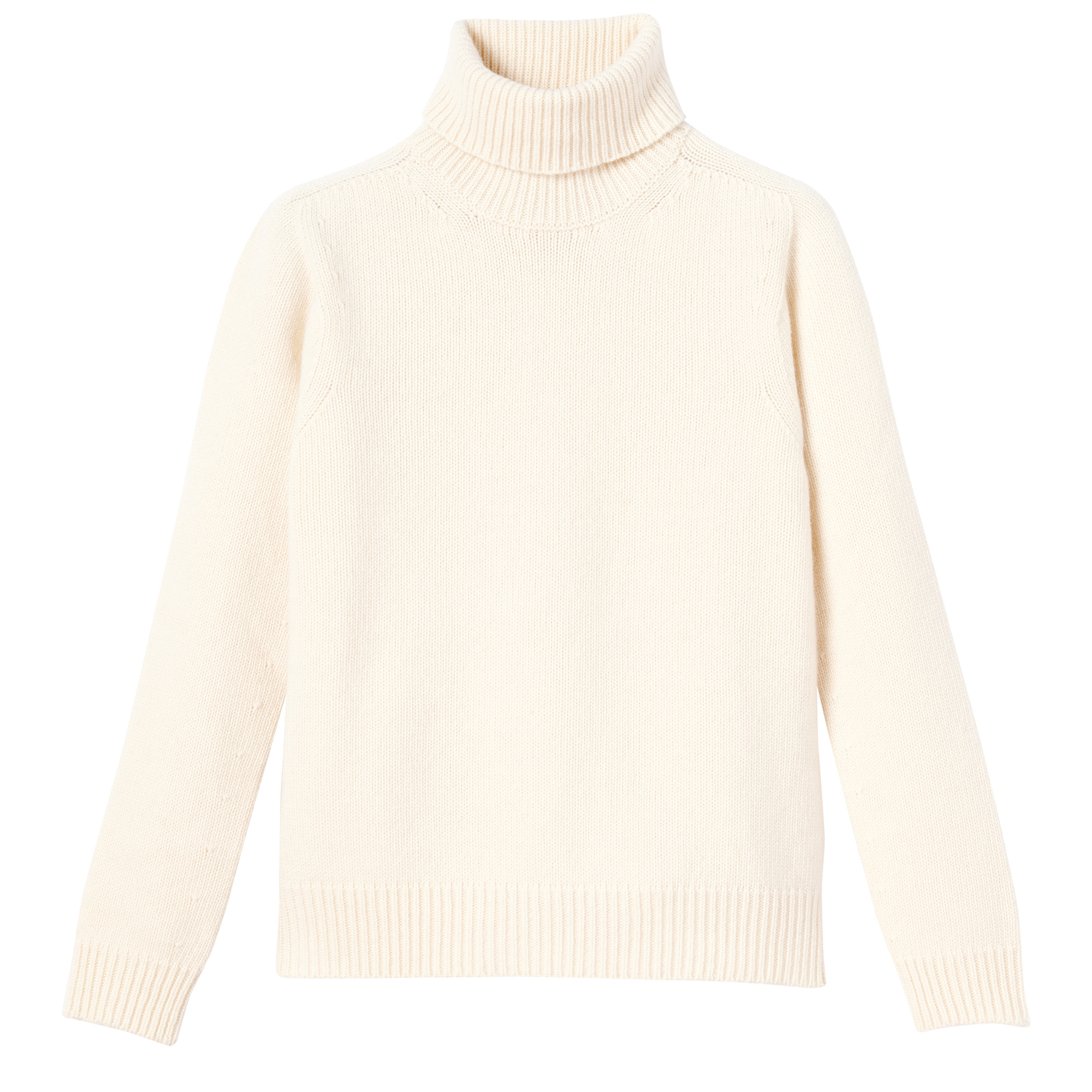 Turtleneck sweater Ecru - Knit - 1
