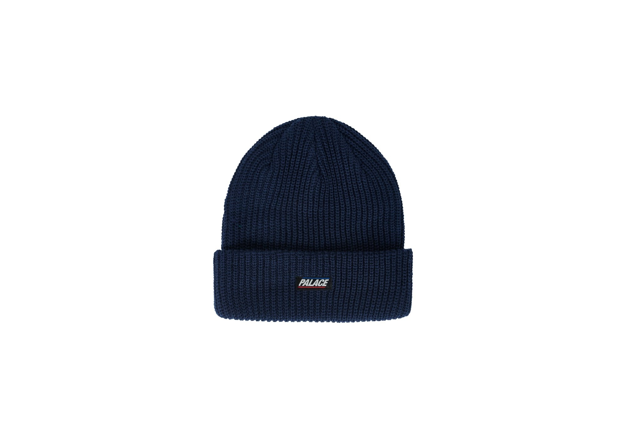 BASICS RIBBER BEANIE NAVY - 1