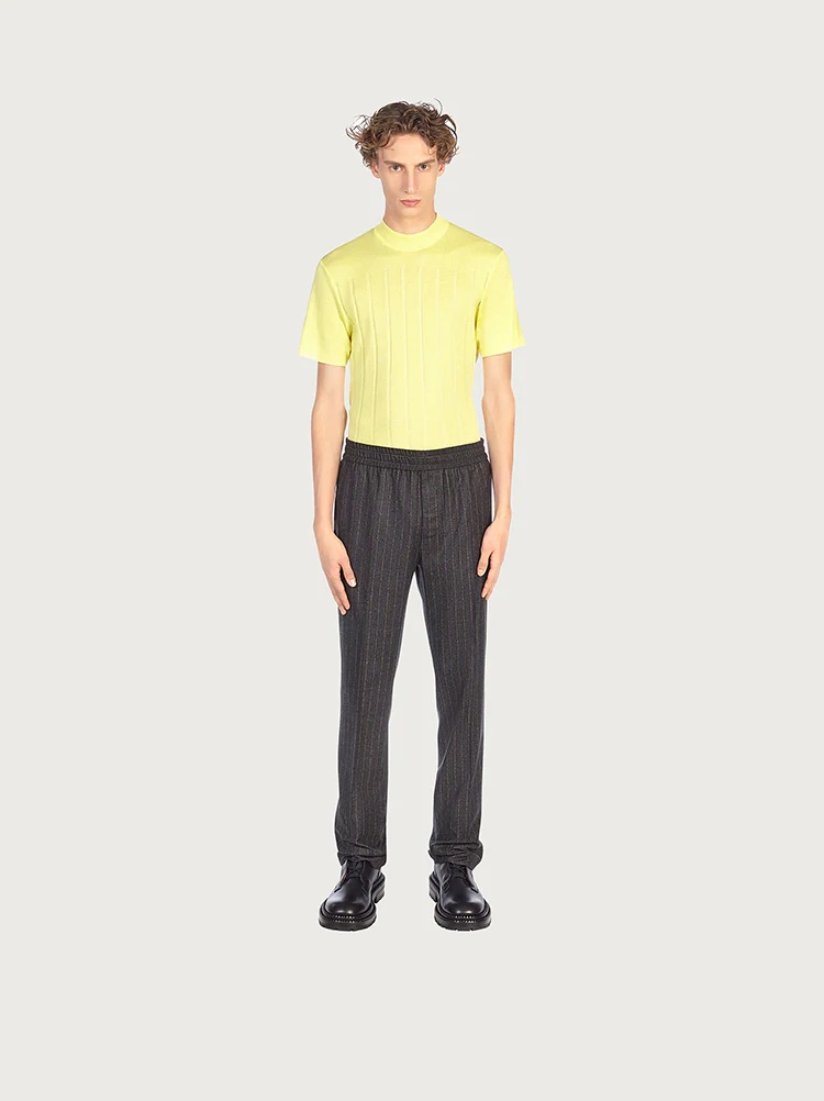 RELAXED DRAWSTRING PANTS - 3