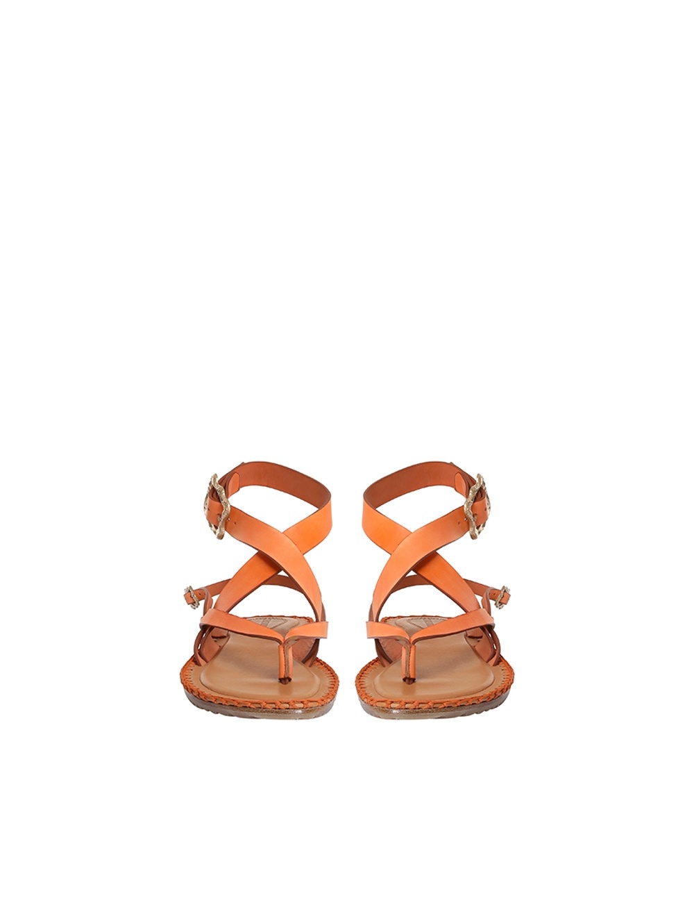 MULTI-STRAP SANDAL FLAT - 5
