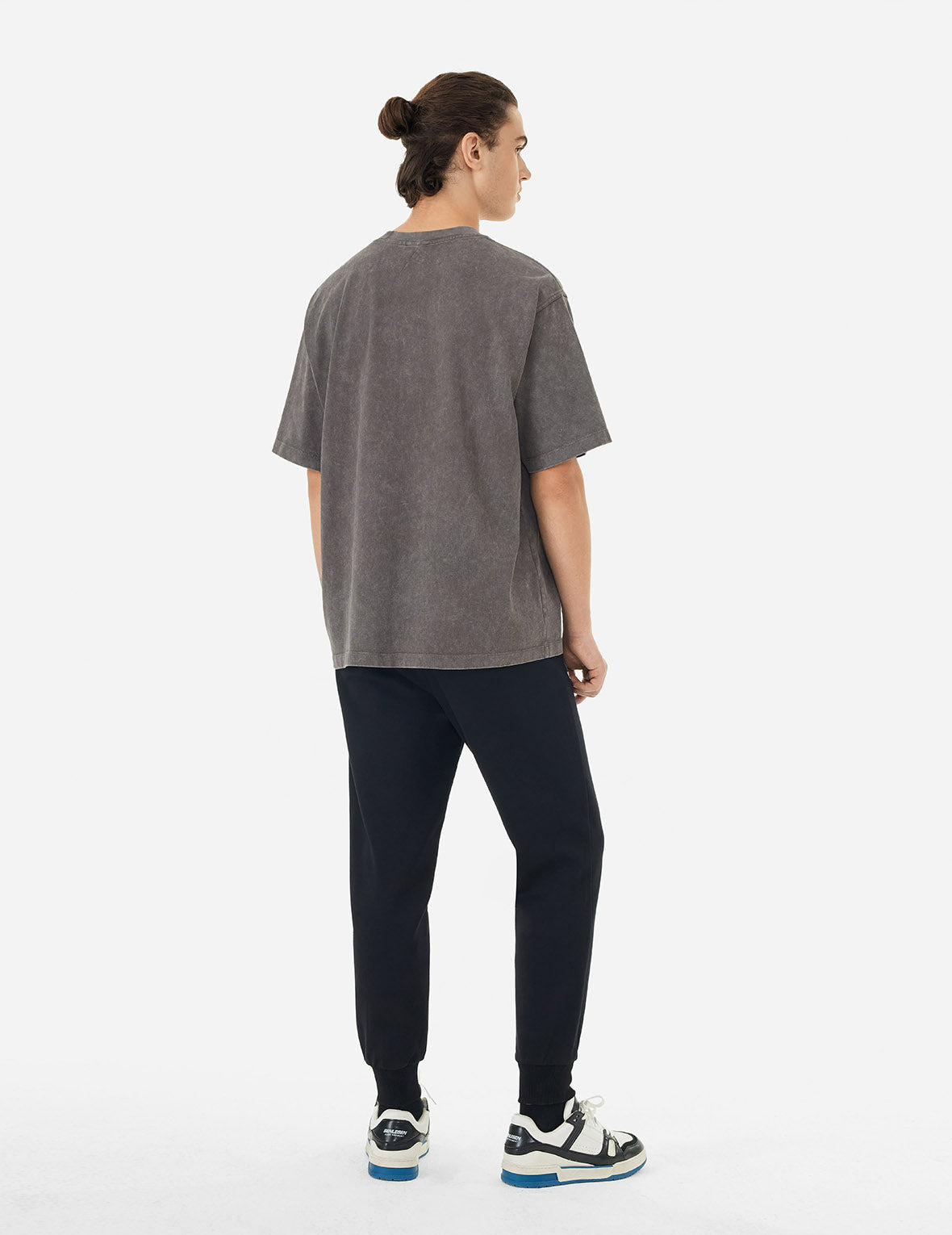 SEAGULL EMBROIDERY WASHED RELAX FIT T-SHIRT - 2