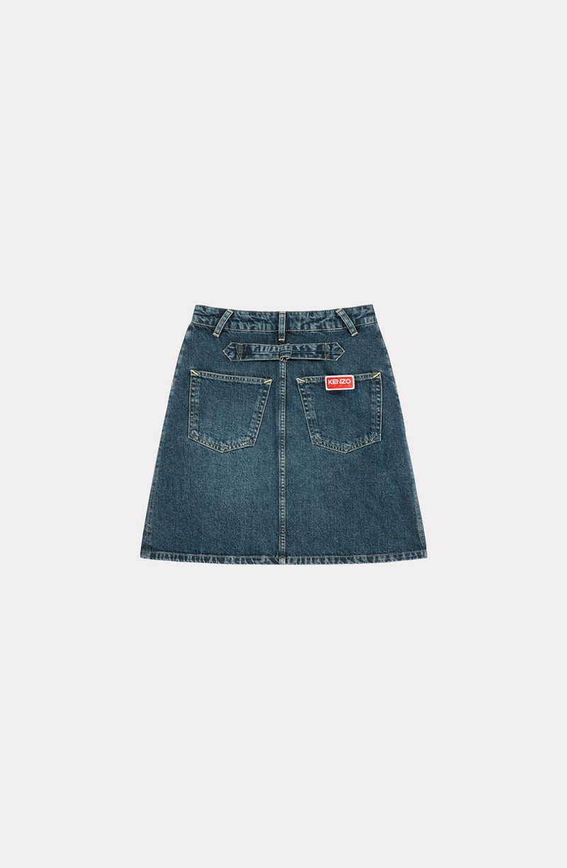 KENZO Denim mini skirt outlook