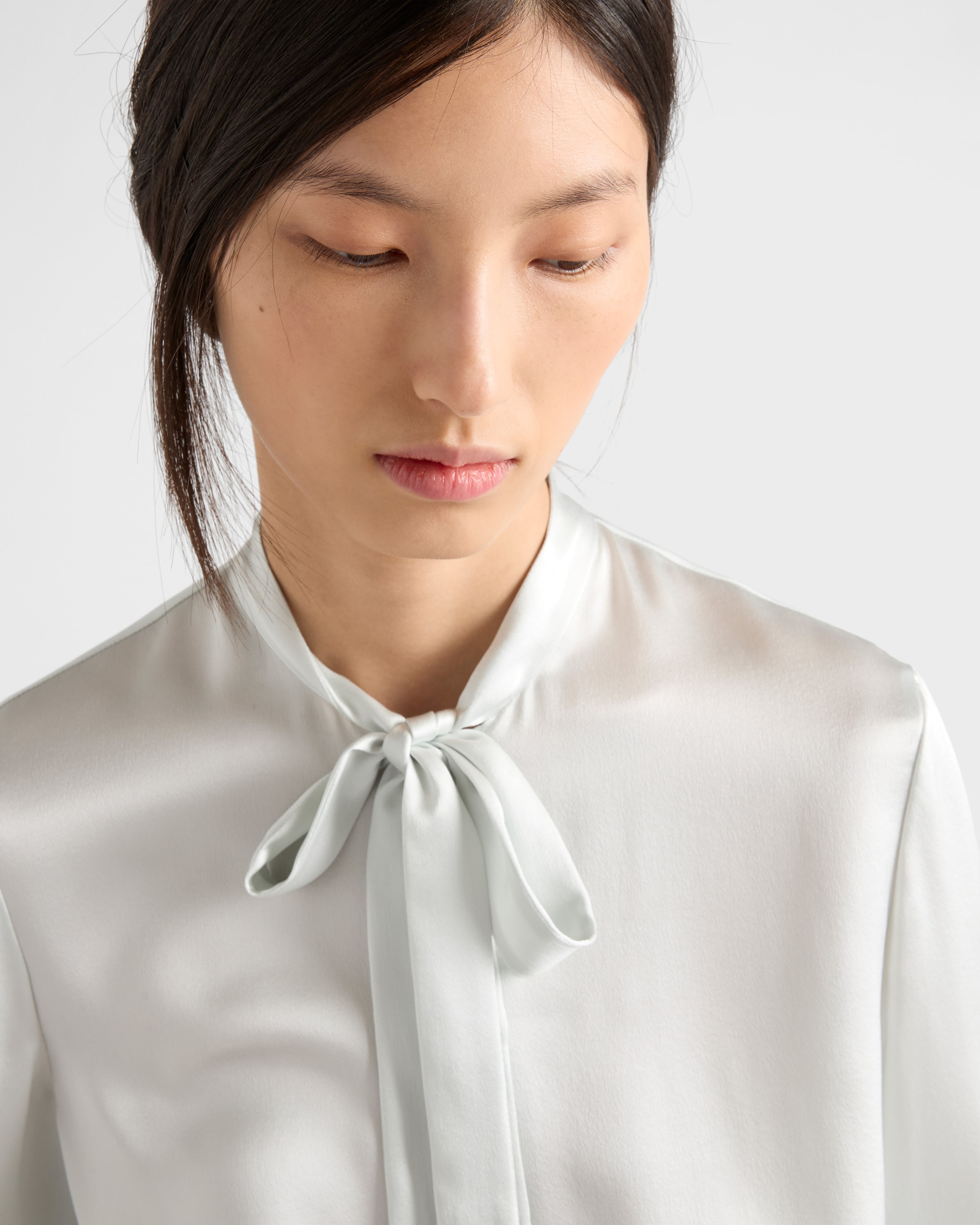 Satin crepe shirt - 4