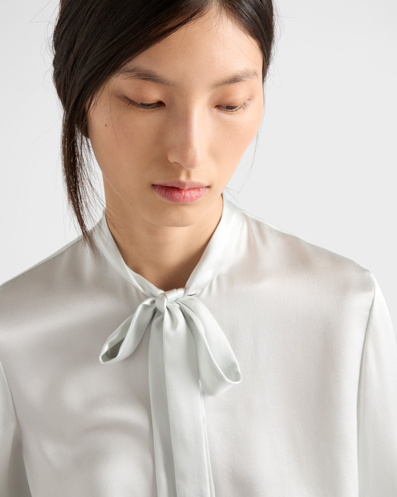 Satin crepe shirt 4