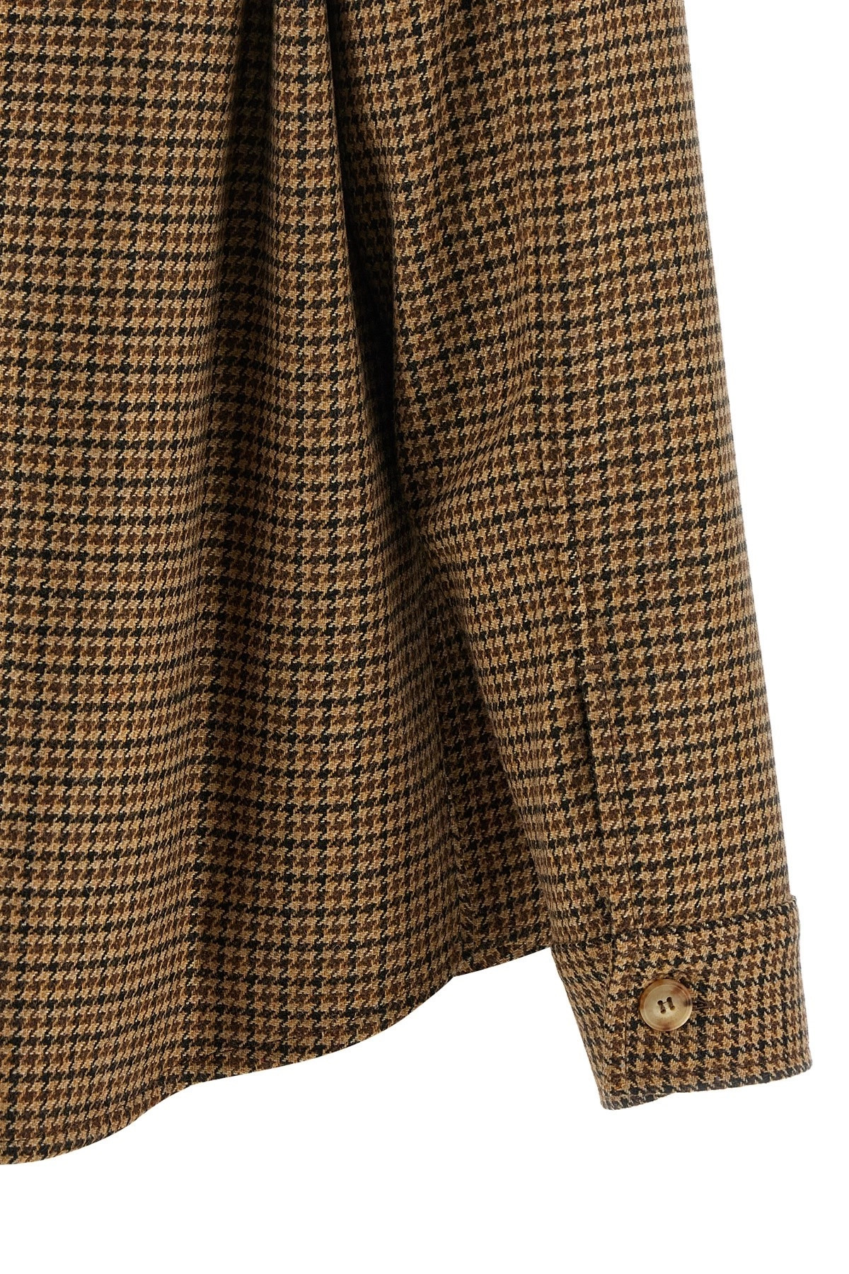 Houndstooth overshirt - 4