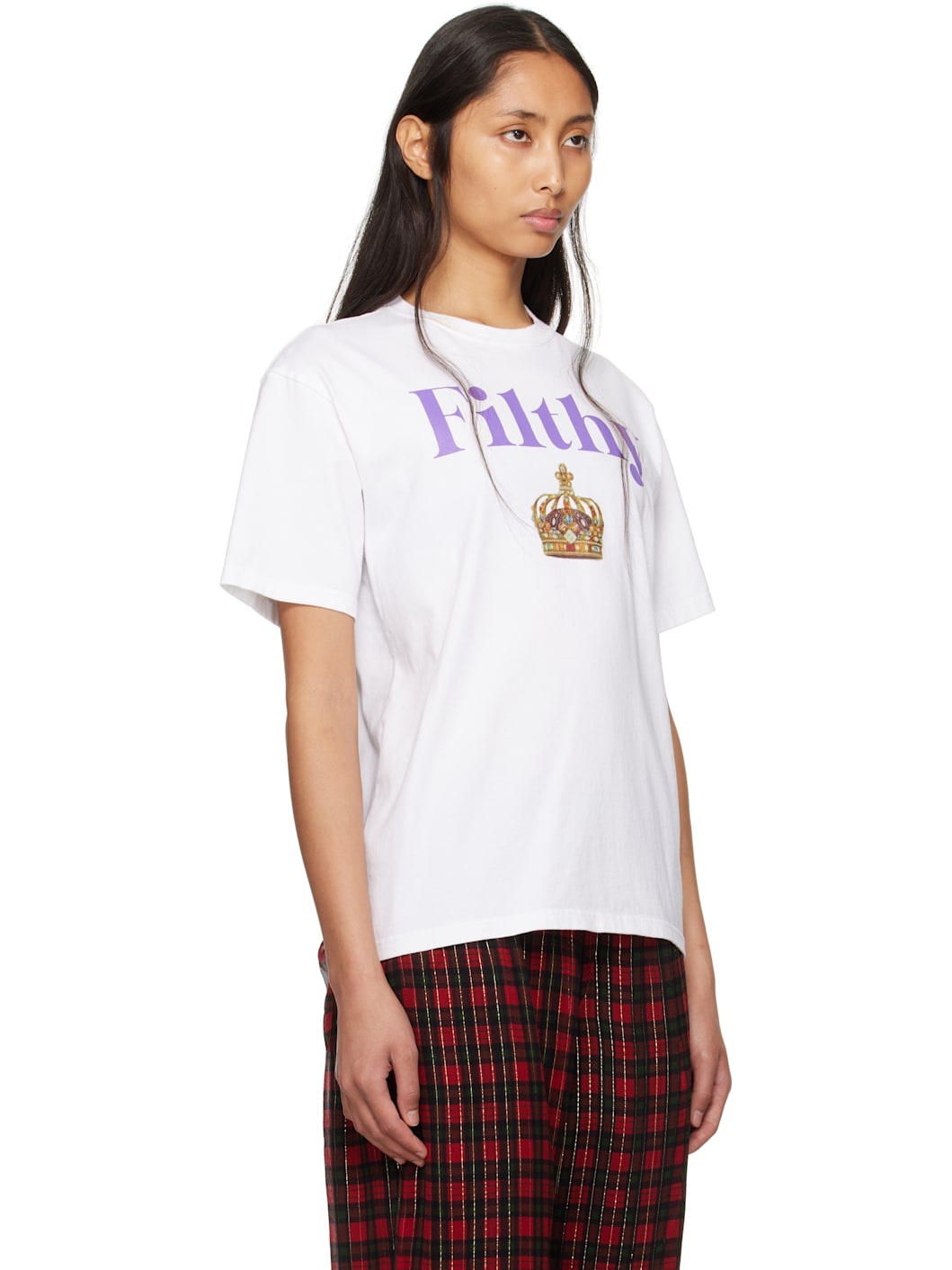 White 'Filthy' T-shirt - 2