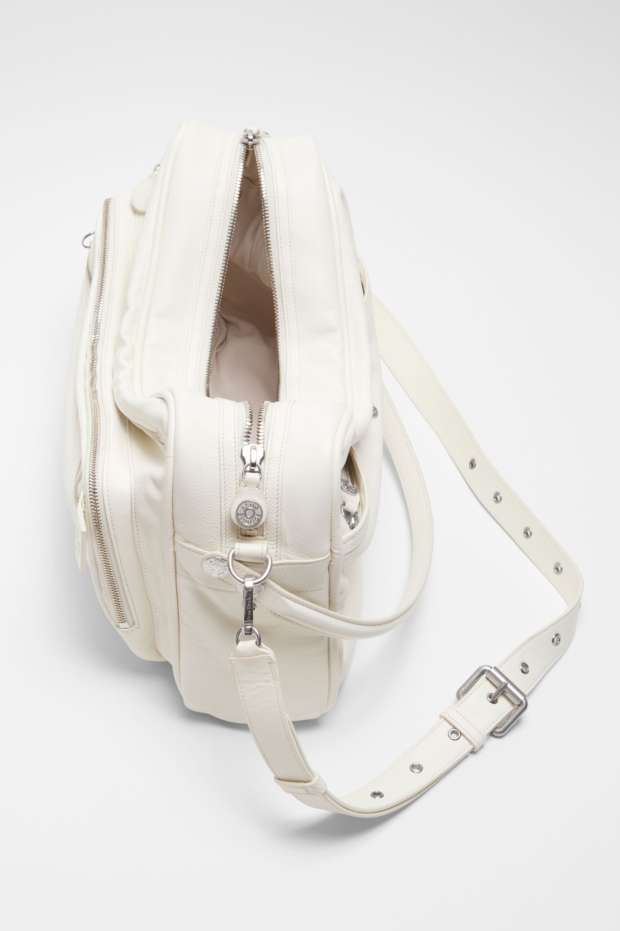Camero Camera Shoulder Bag - Cream white - 5