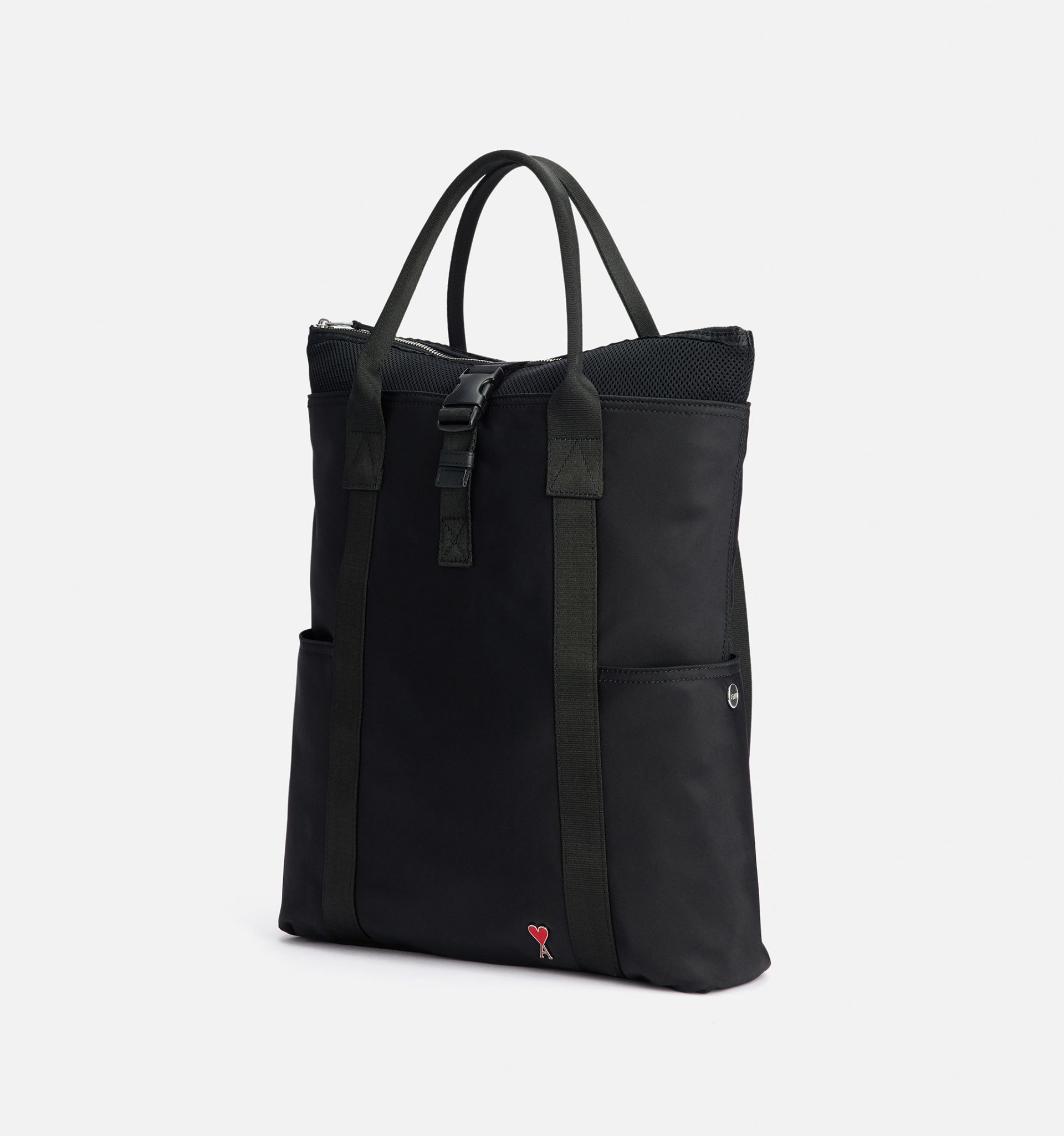 AMI Paris Ami de Coeur Hybrid Tote Bag | REVERSIBLE
