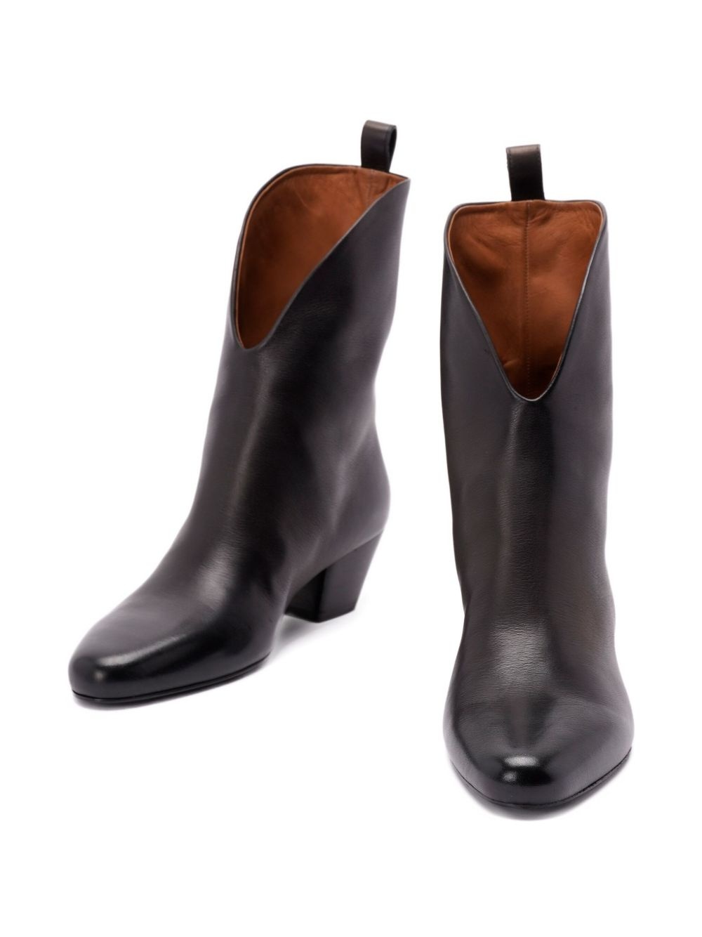 45mm Goccio leather boots - 5