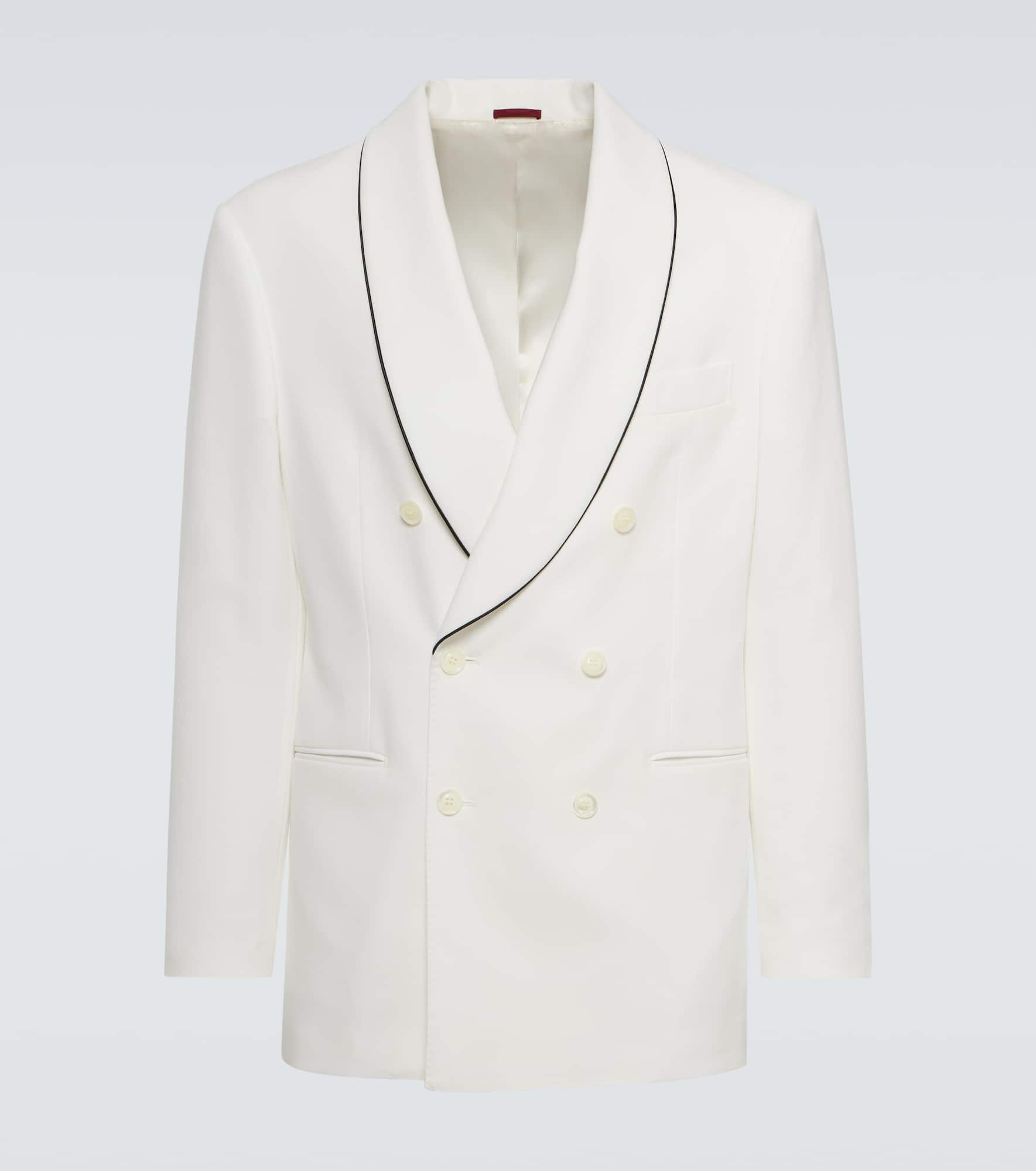 Cotton tuxedo jacket - 1