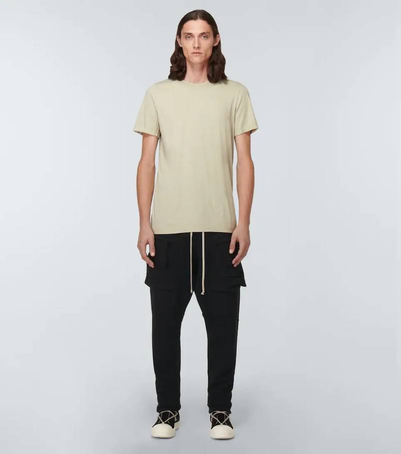 Rick Owens DRKSHDW Level cotton jersey T-shirt outlook
