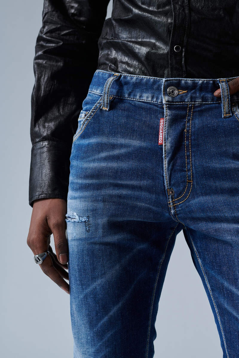 ICON DARK WASH SKATER JEANS 3