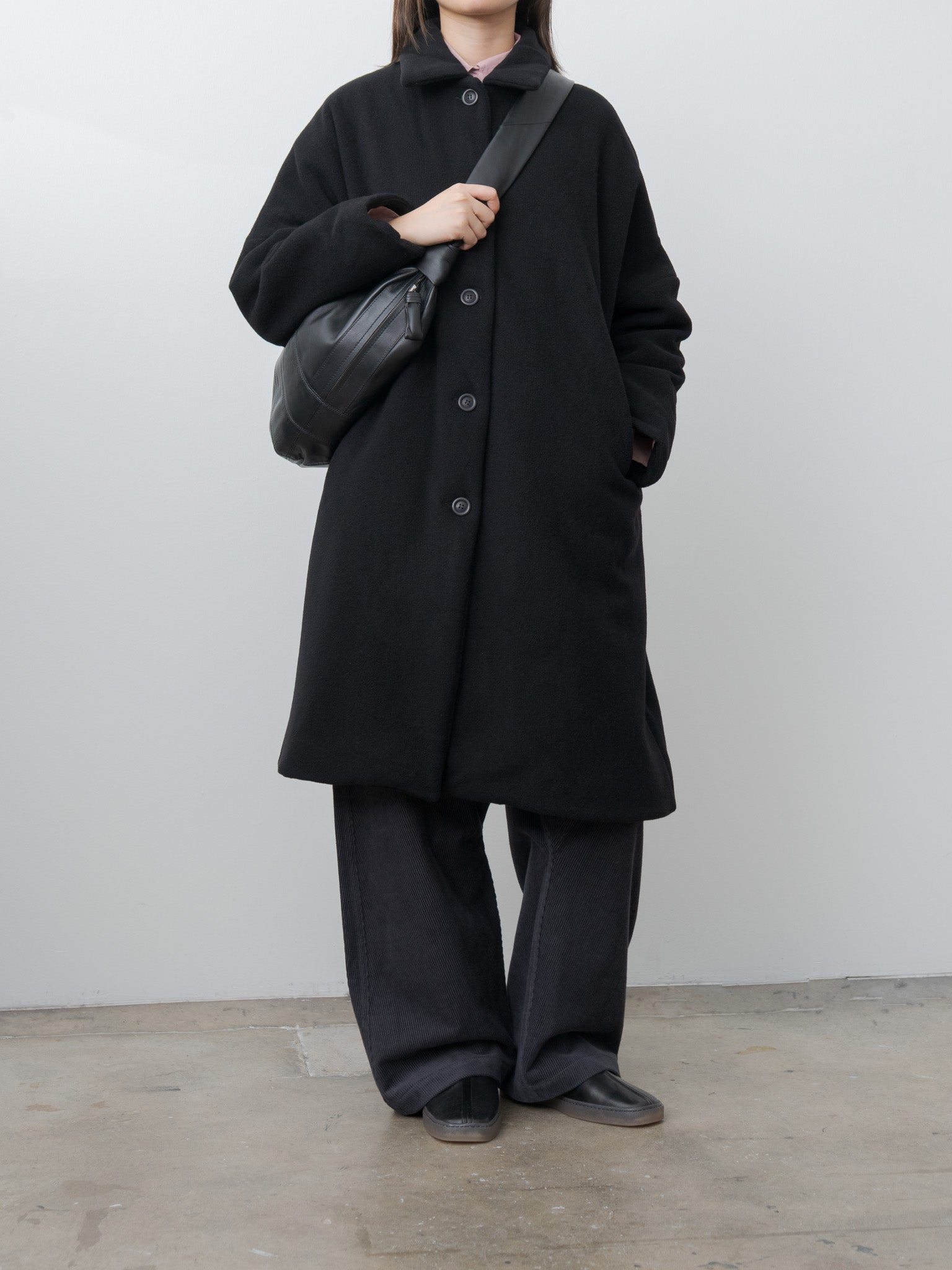 Big Blobby Coat KASPER - Black - 2