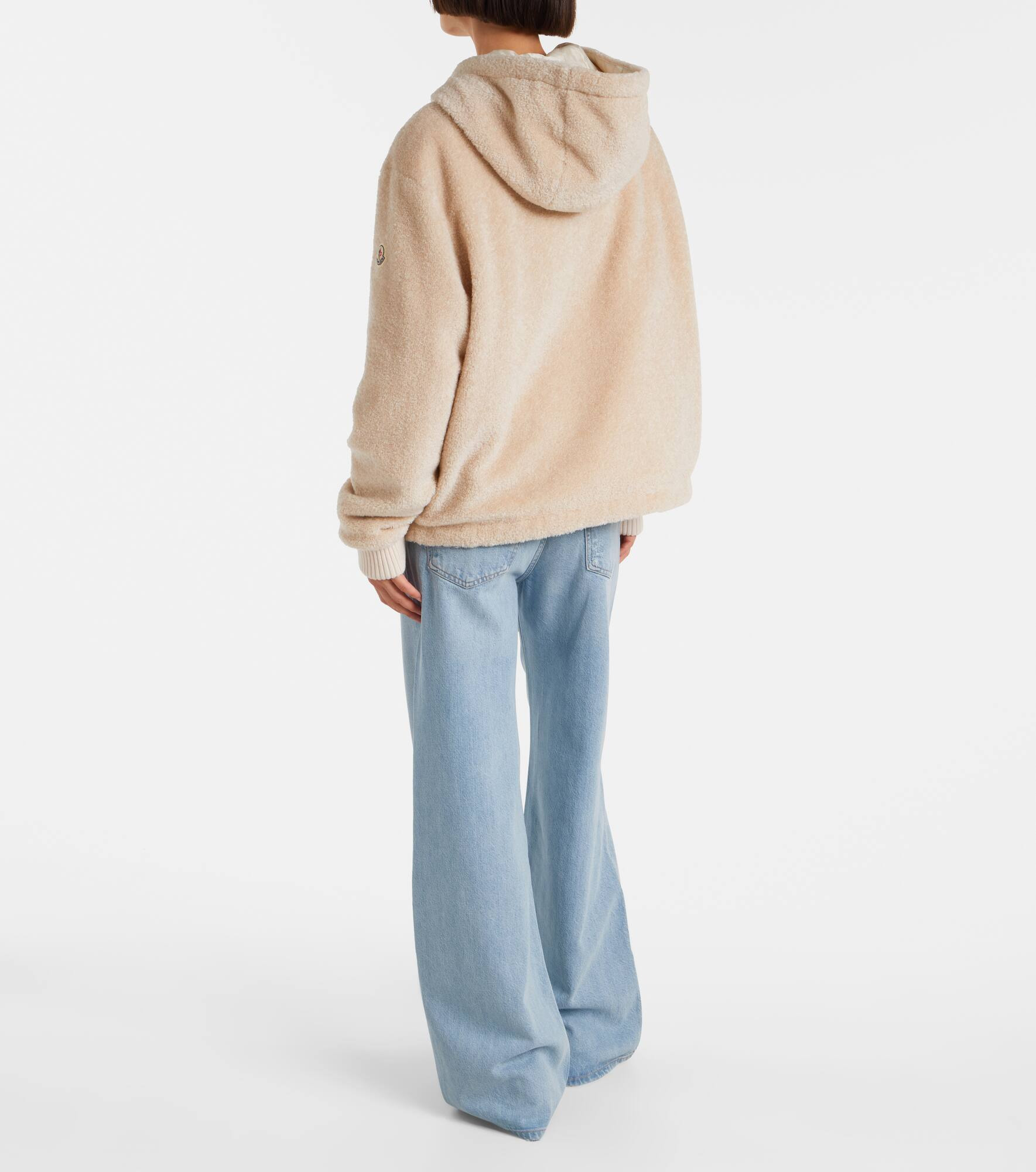 Terry zip-up hoodie - 3