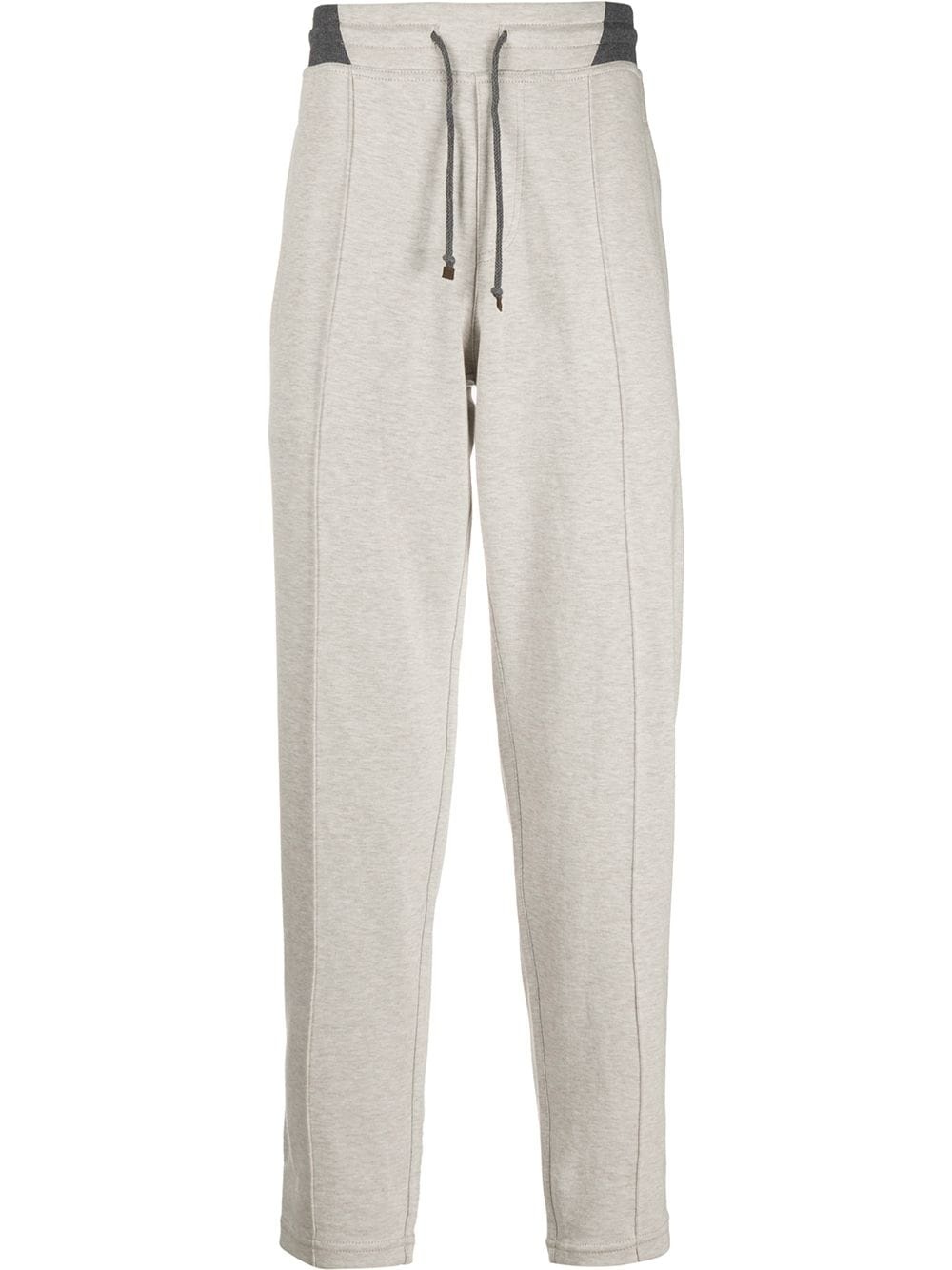 jersey knit track pants - 1