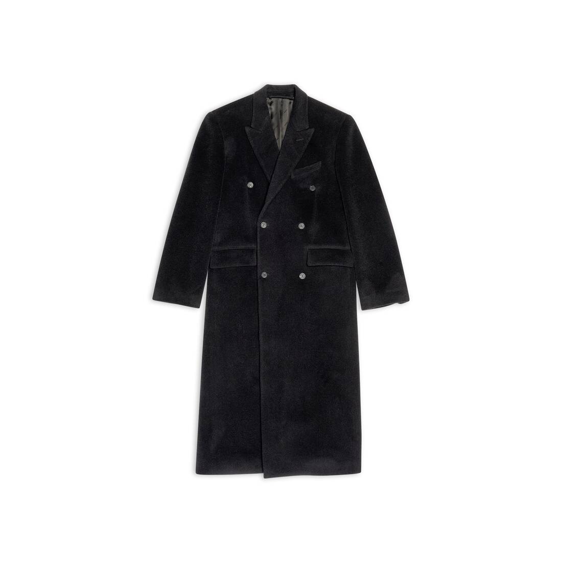 Men's Classic Coat in Black - 1