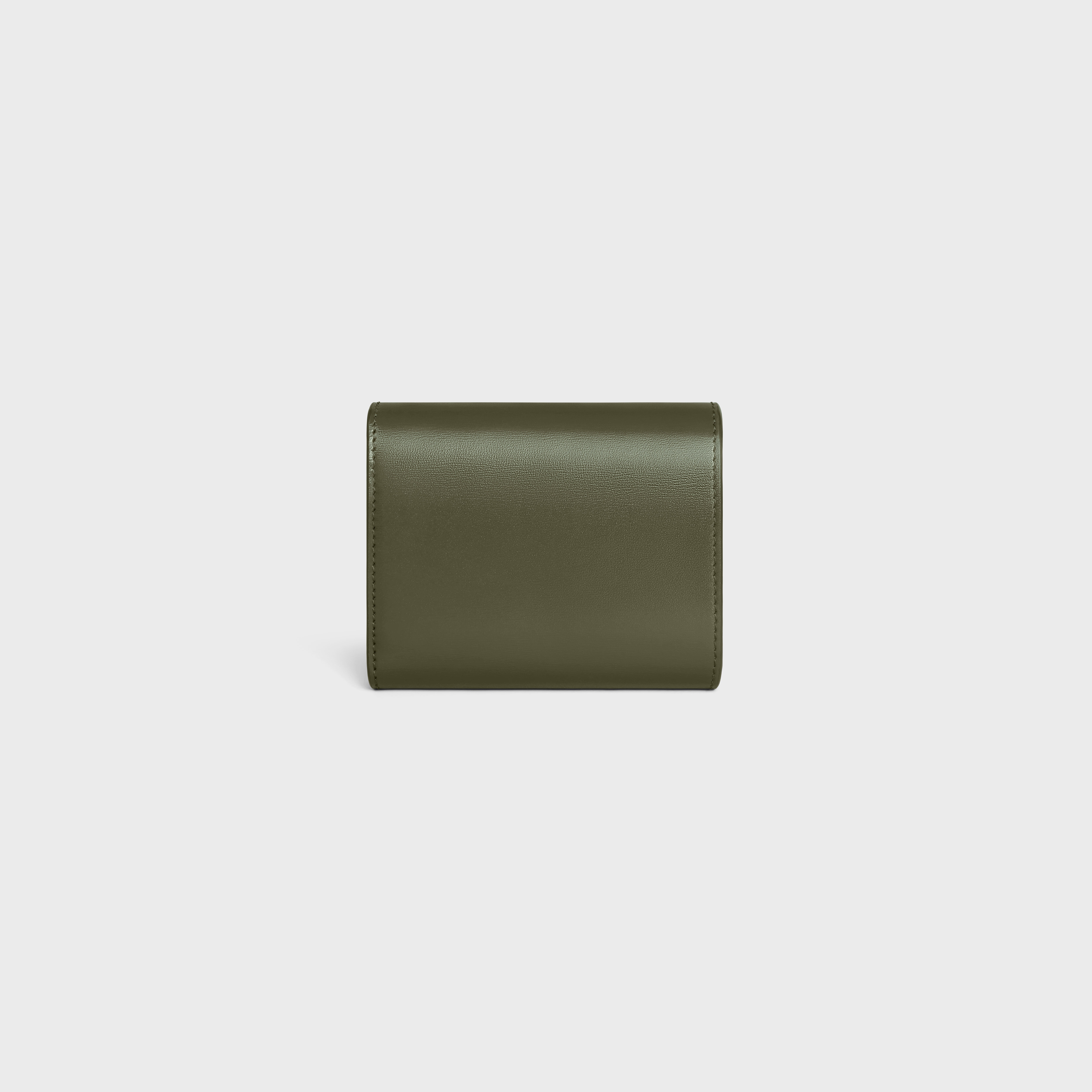 Small Wallet TRIOMPHE in Shiny calfskin - 3