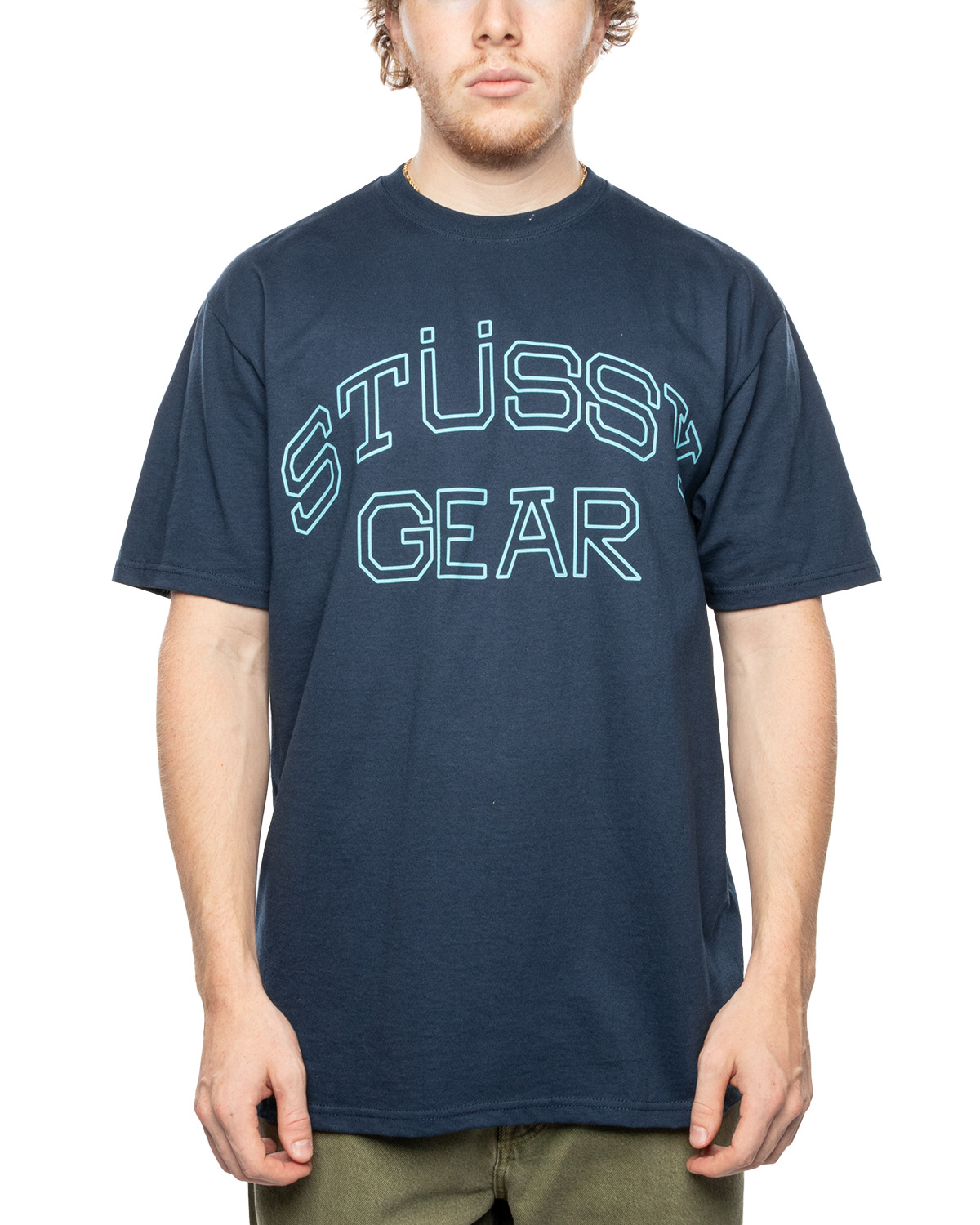 Stüssy Gear Tee Navy | REVERSIBLE
