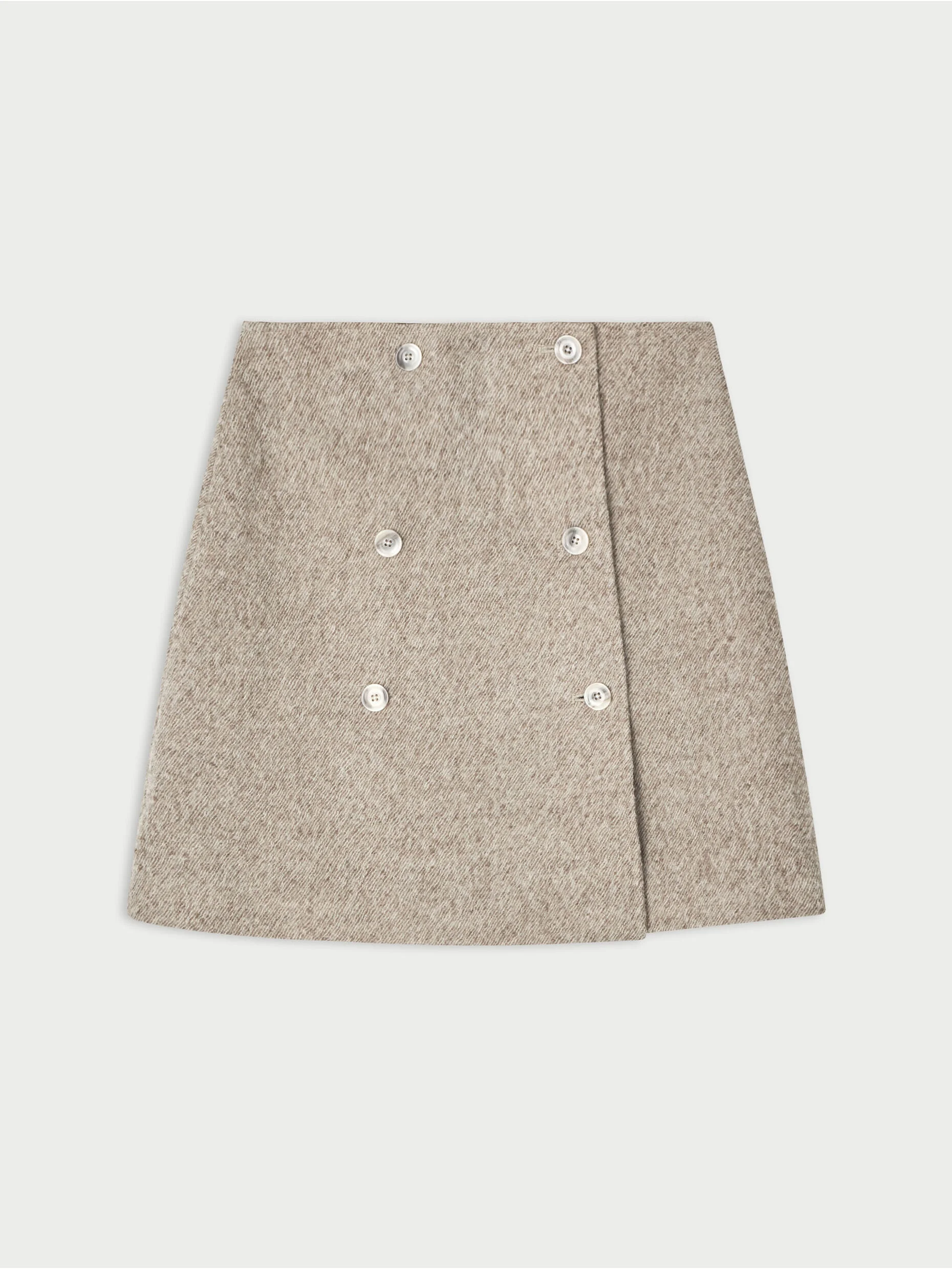 Lima wool mini skirt - 1