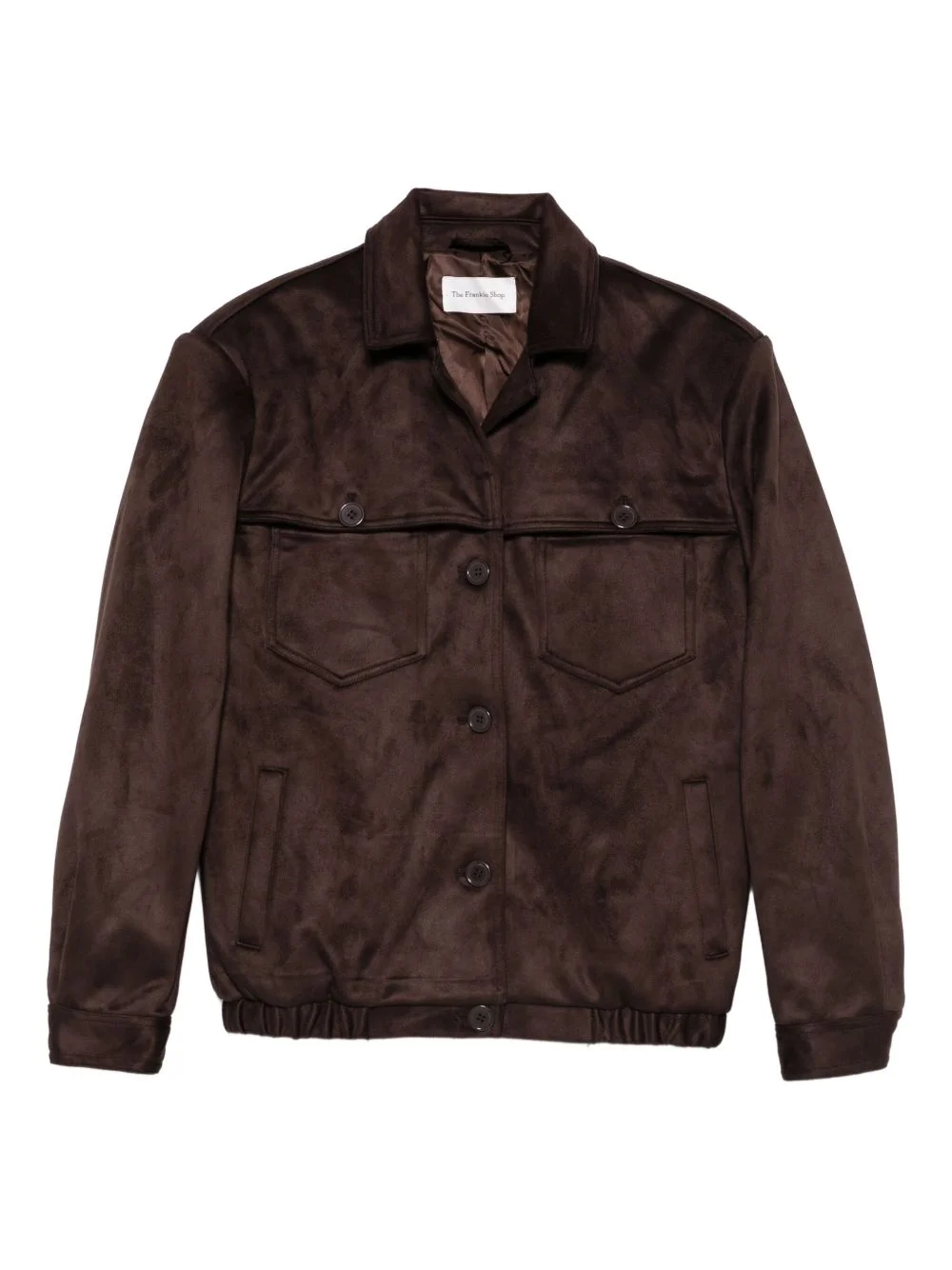 button-fastening pocket jacket - 1