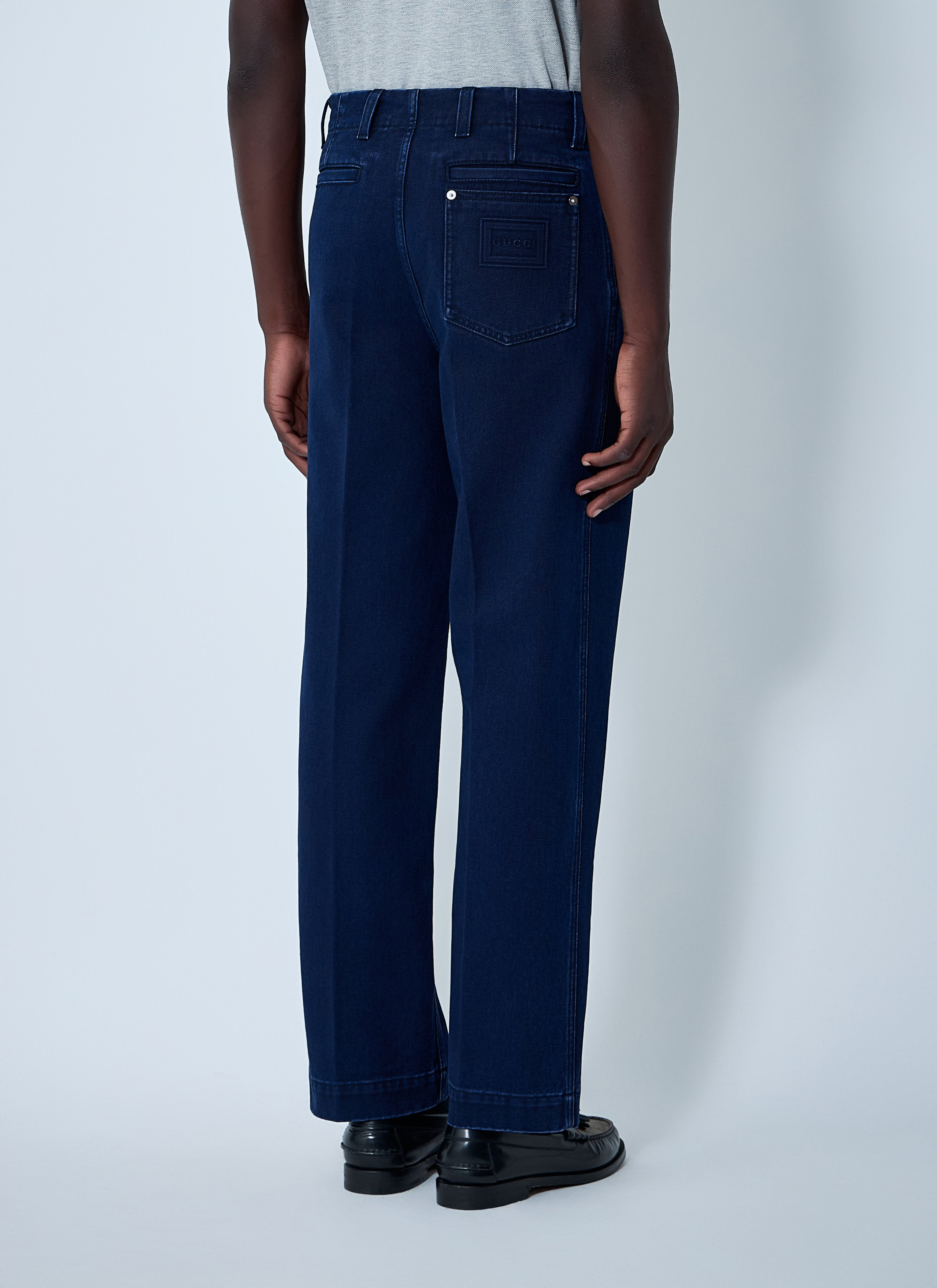 Gucci Men Five-Pocket Jeans - 4