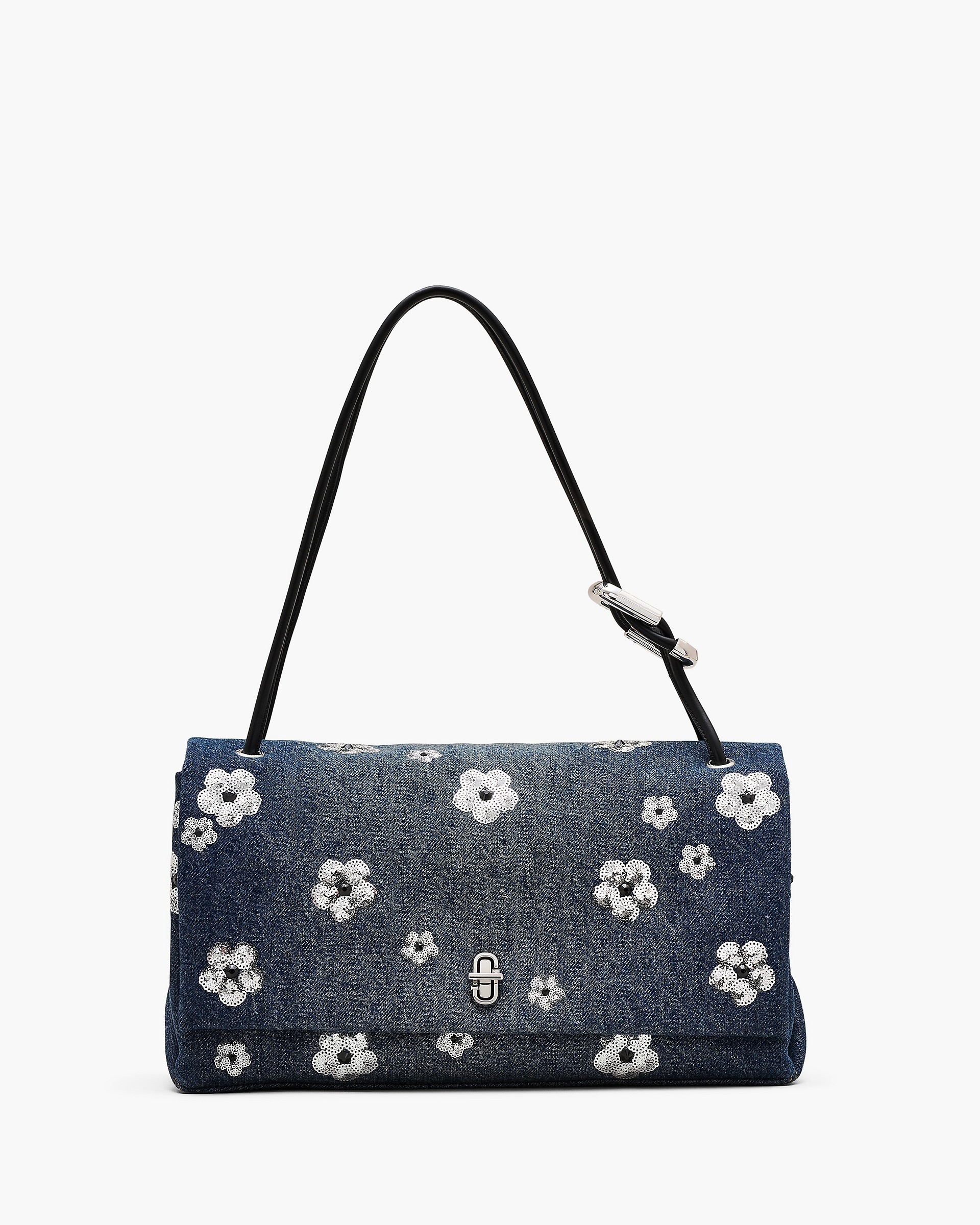 ★MARC JACOBS★The Mini Dual Sequin デイジーデニムバッグ Marc Jacobs The Mini Dual Sequin Daisy Denim Top Handle Bag
