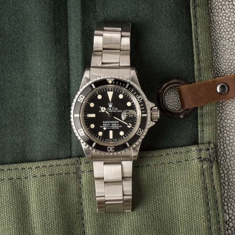 Vintage 1978 Rolex Submariner 1680 Feet First Dial - 10