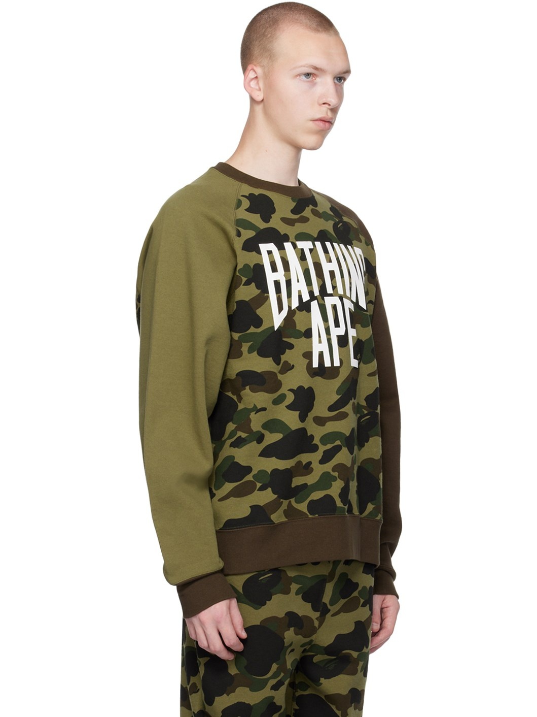 Khaki & Brown 1st Camo Crazy Sweatshirt - 2