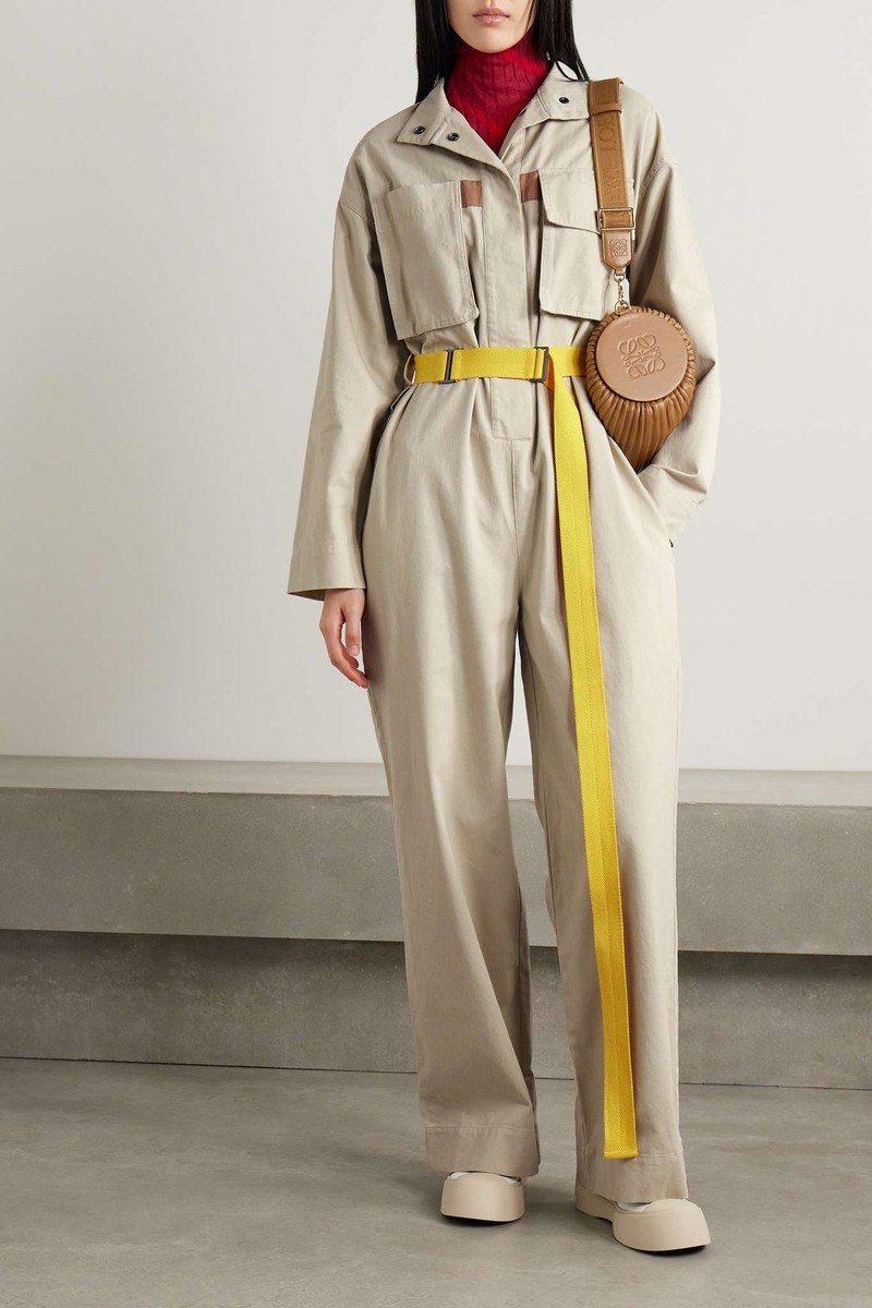 + Roksanda Grace belted cotton-twill jumpsuit 3