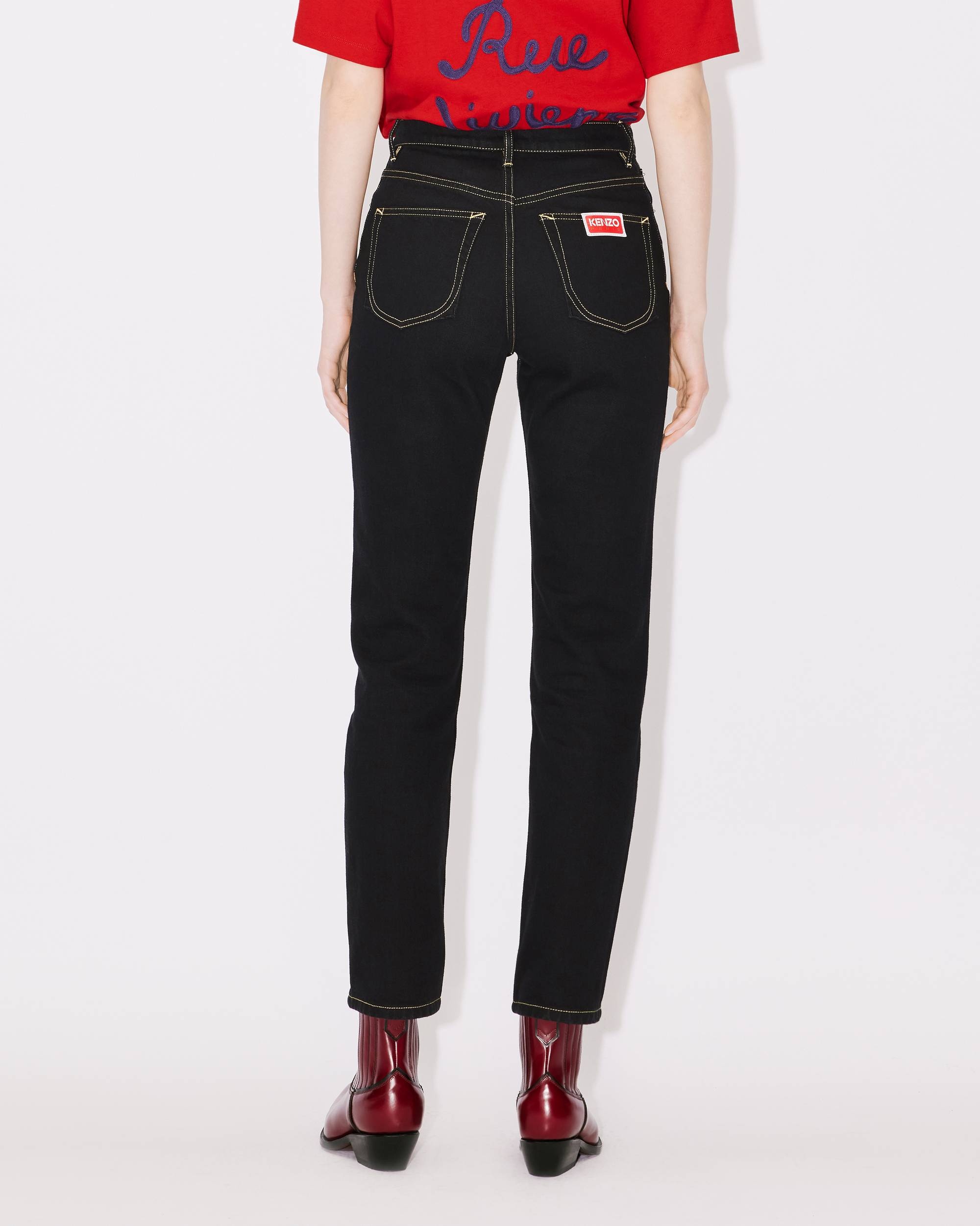 ASAGAO straight jeans - 5