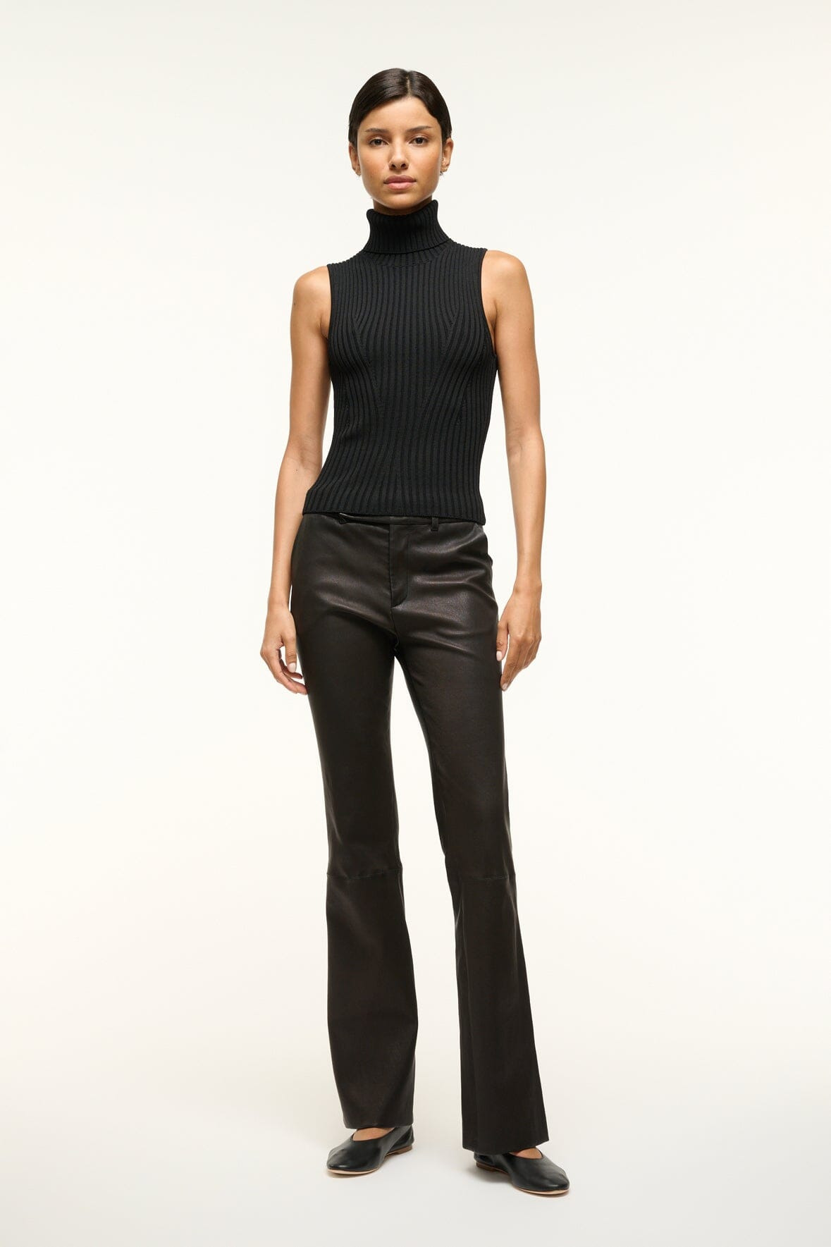 STAUD CALLUM TOP BLACK - 3