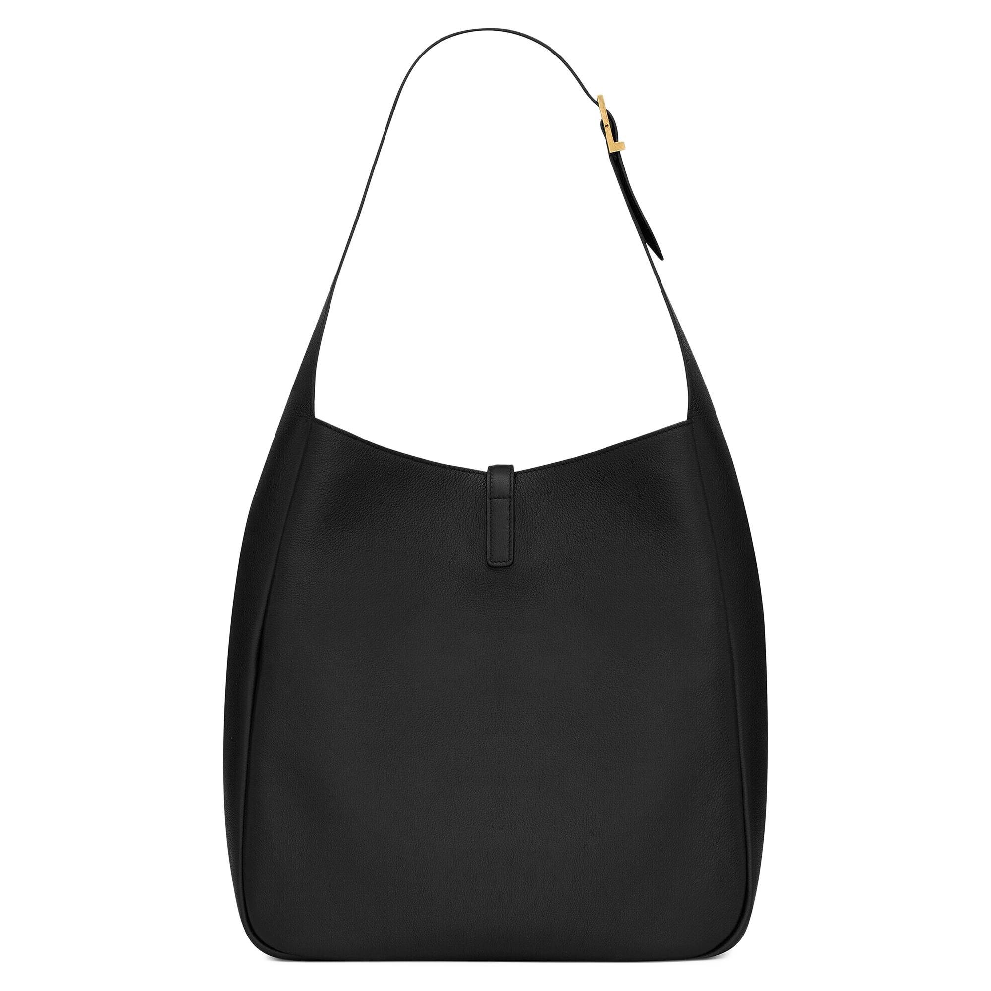 Saint Laurent Large Le 5 à 7 Leather Shoulder Bag 'Black' - 2
