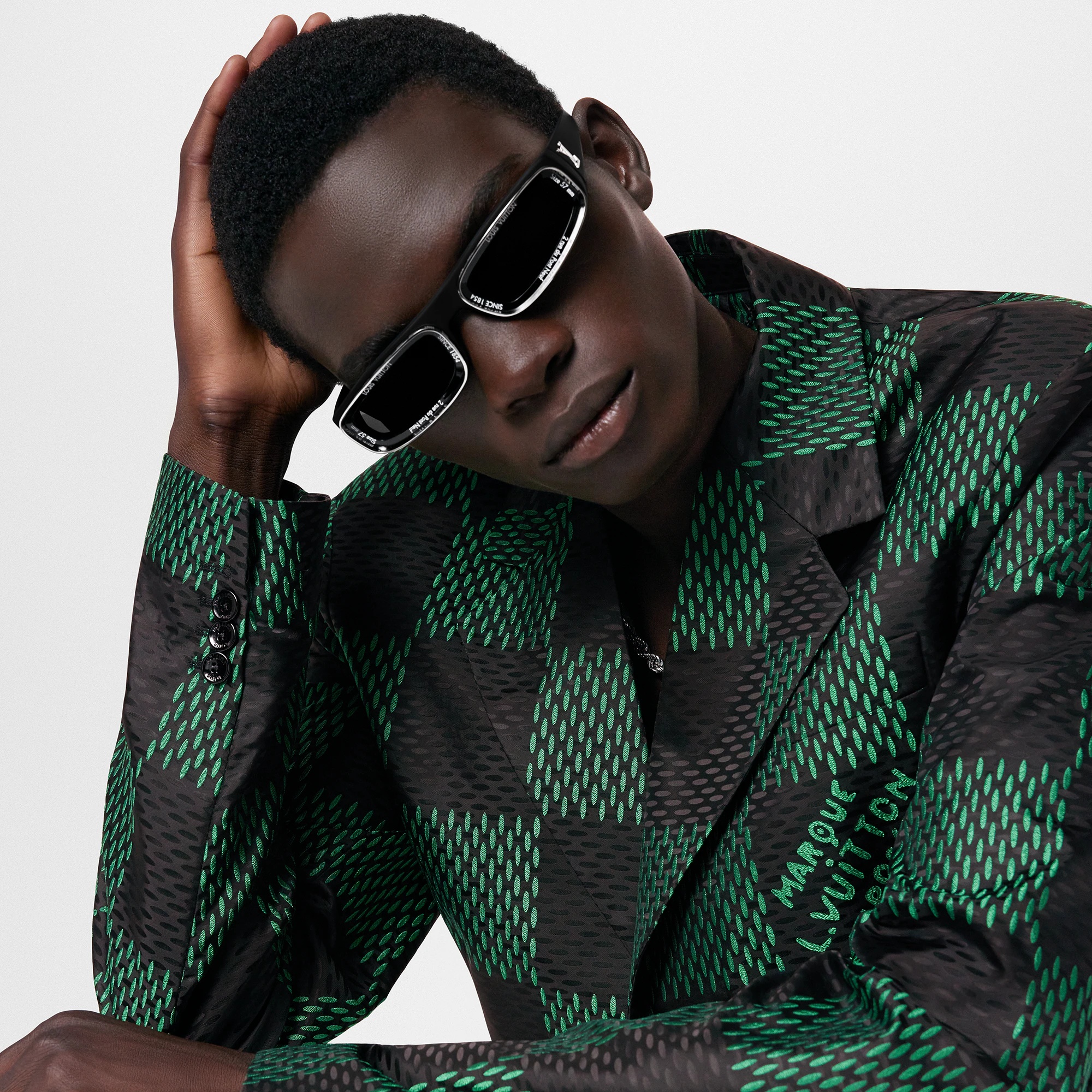 LV Super Vision Low Square Sunglasses - 6
