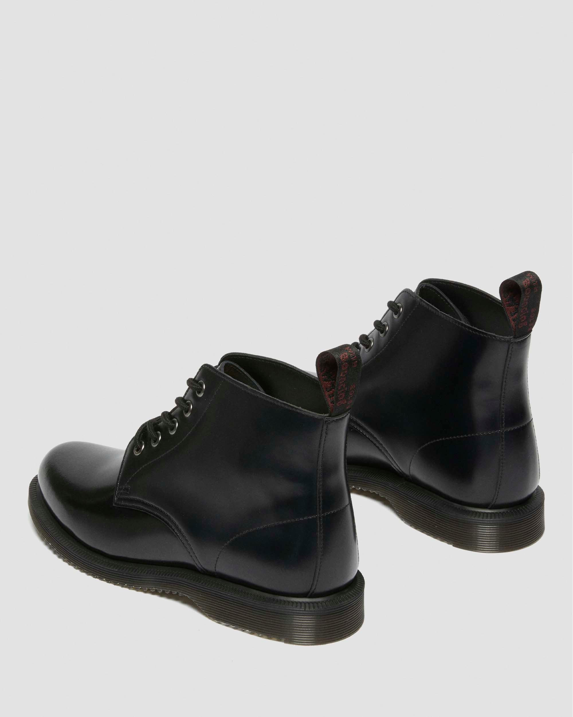 Emmeline Smooth Lace Up Boots - 6