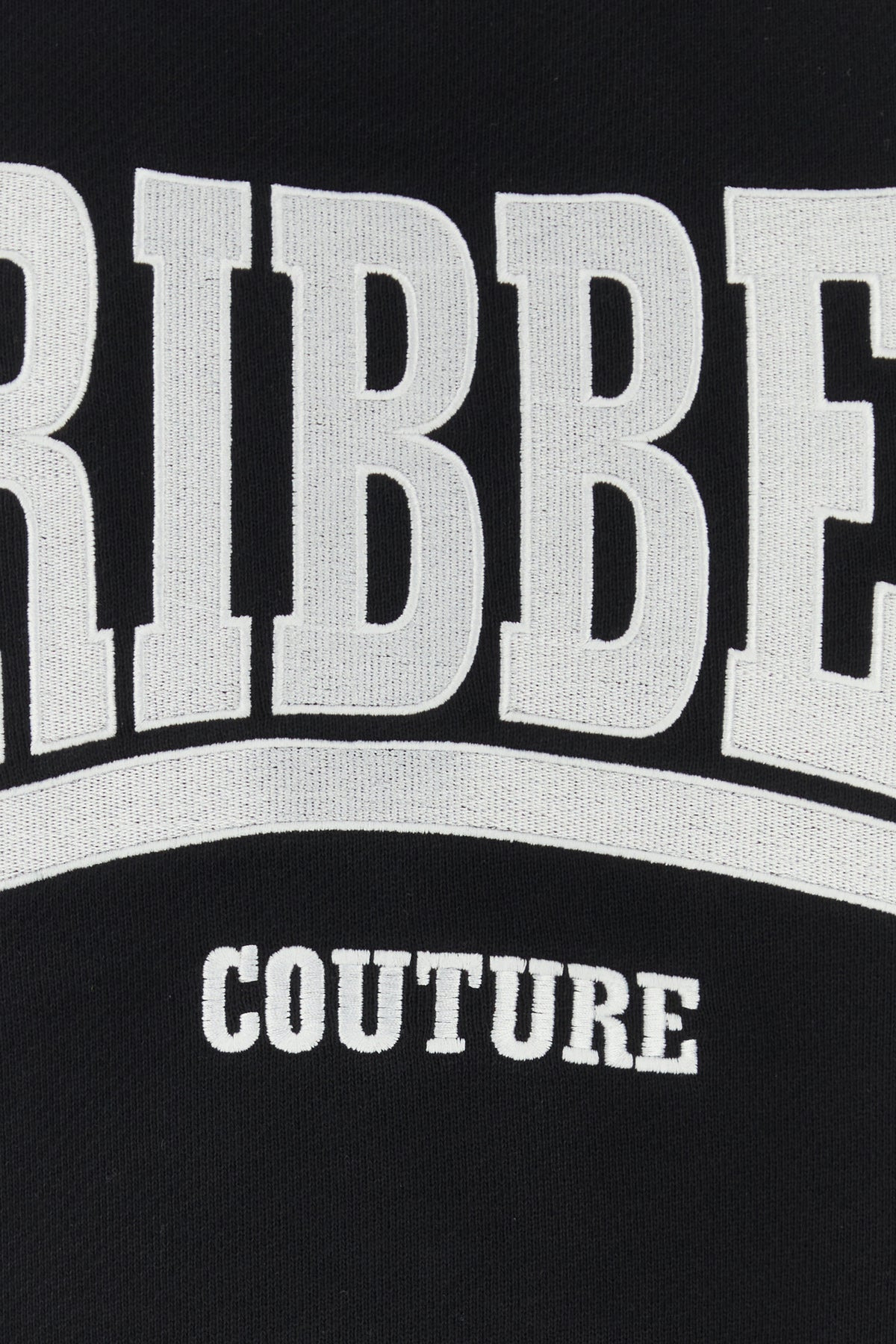 Black cotton sweatshirt - 3