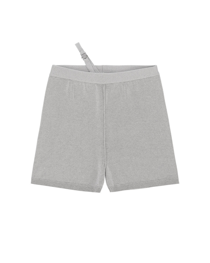 KNIT BUCKLE SHORT - 1