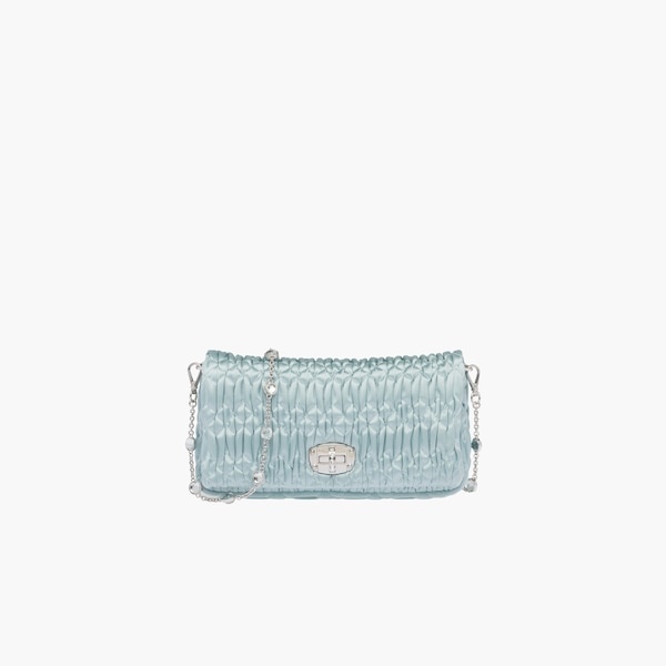 Miu Crystal satin bag - 3